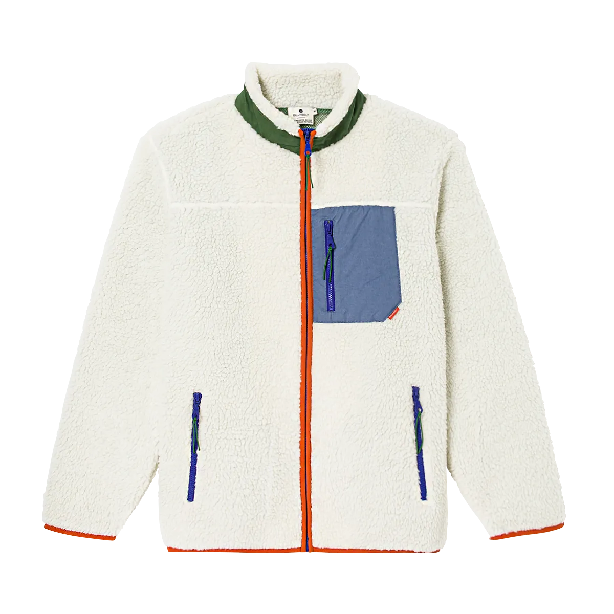 Veste sherpa zippée Beige IVOIRE