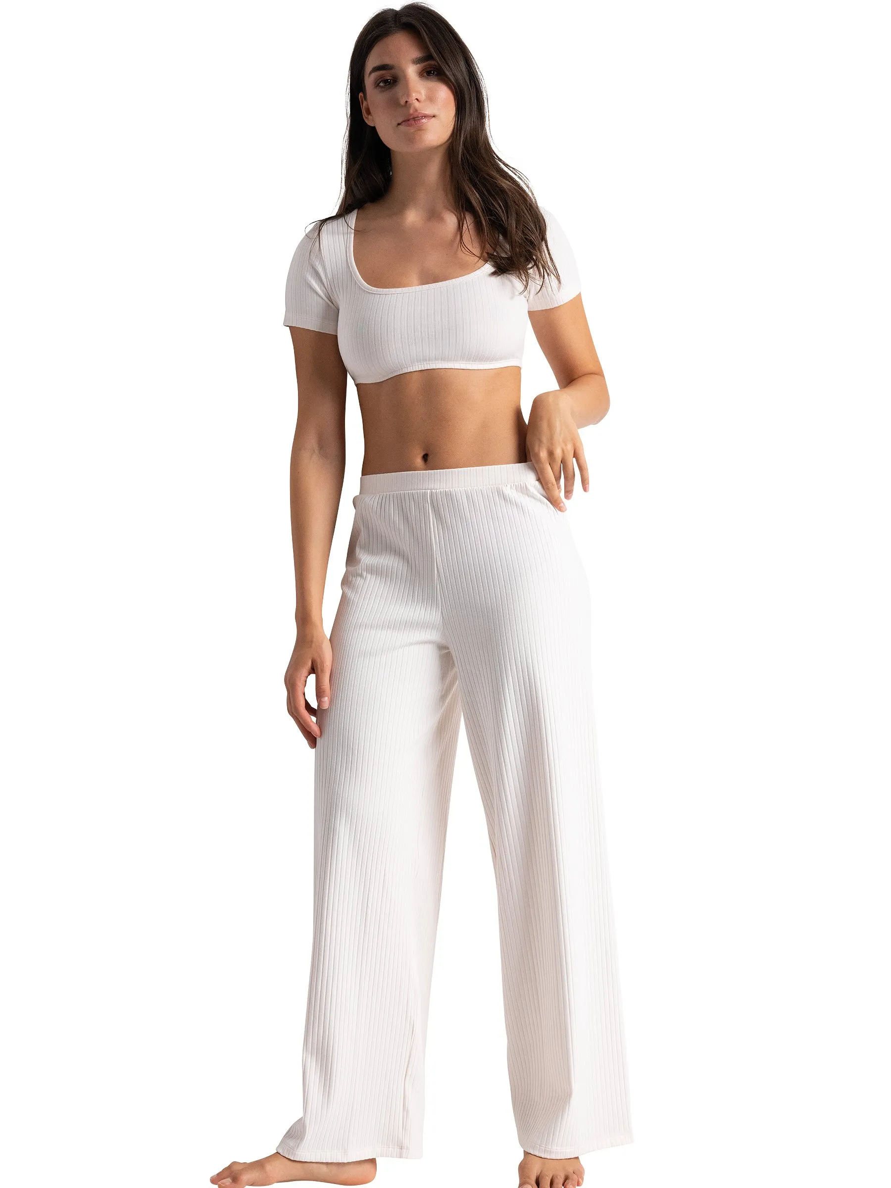 Crop-top Blanc ISABELLA
