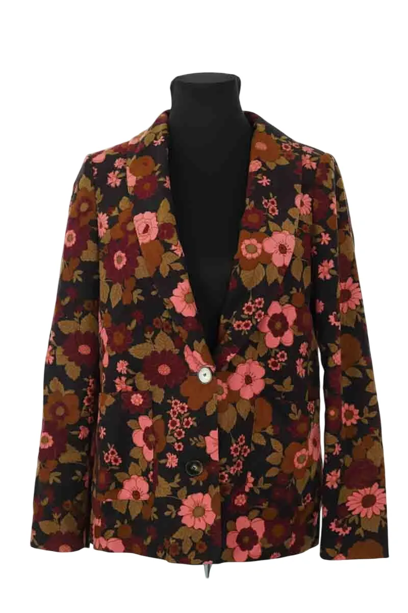 Blazer en coton Multicolore