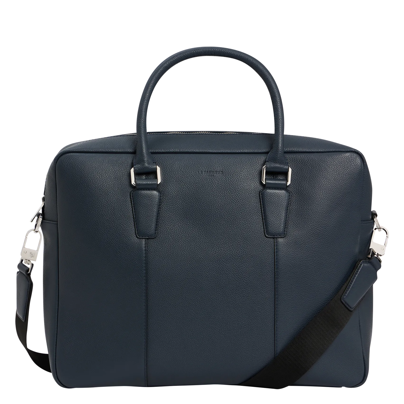 Porte-documents en cuir Bleu MARCEAU