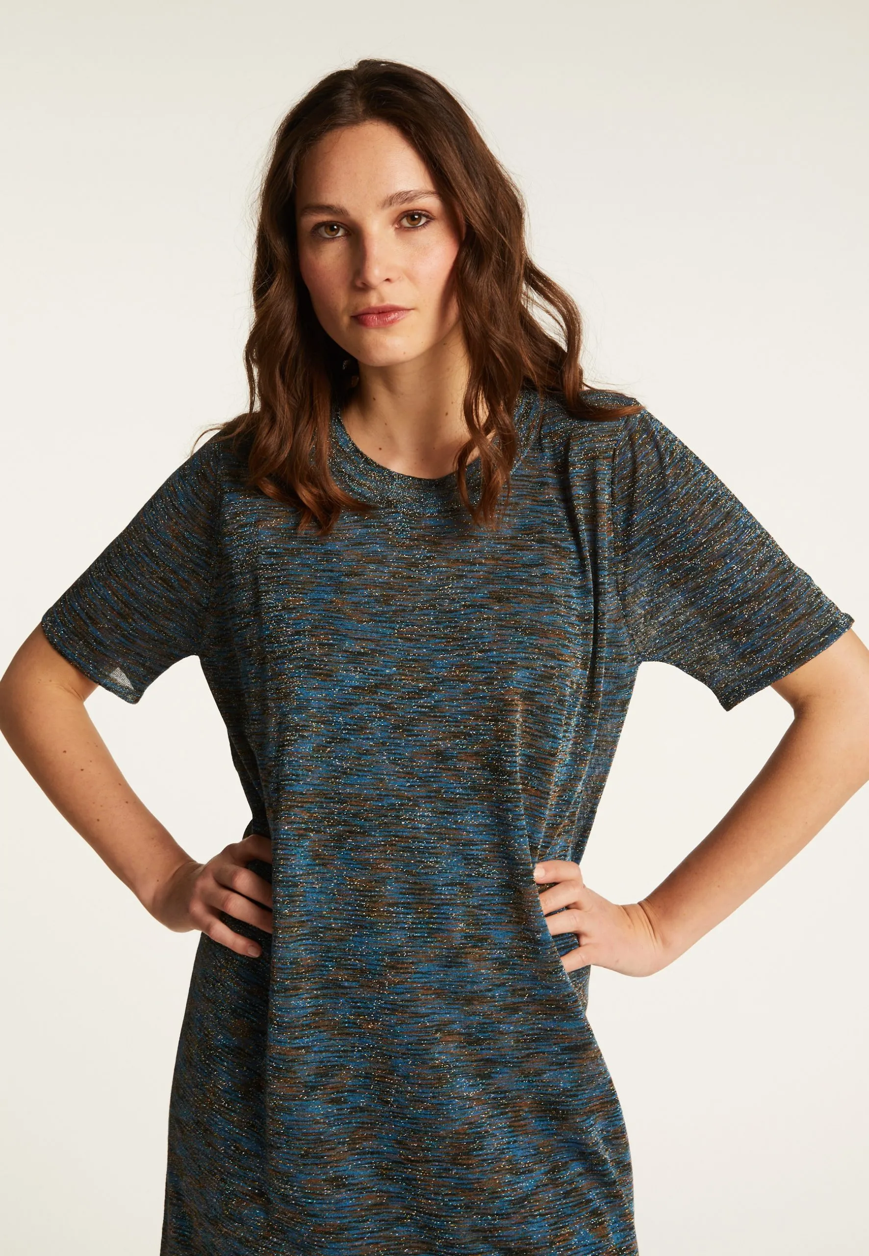 Ensemble robe Bleu DALIDA