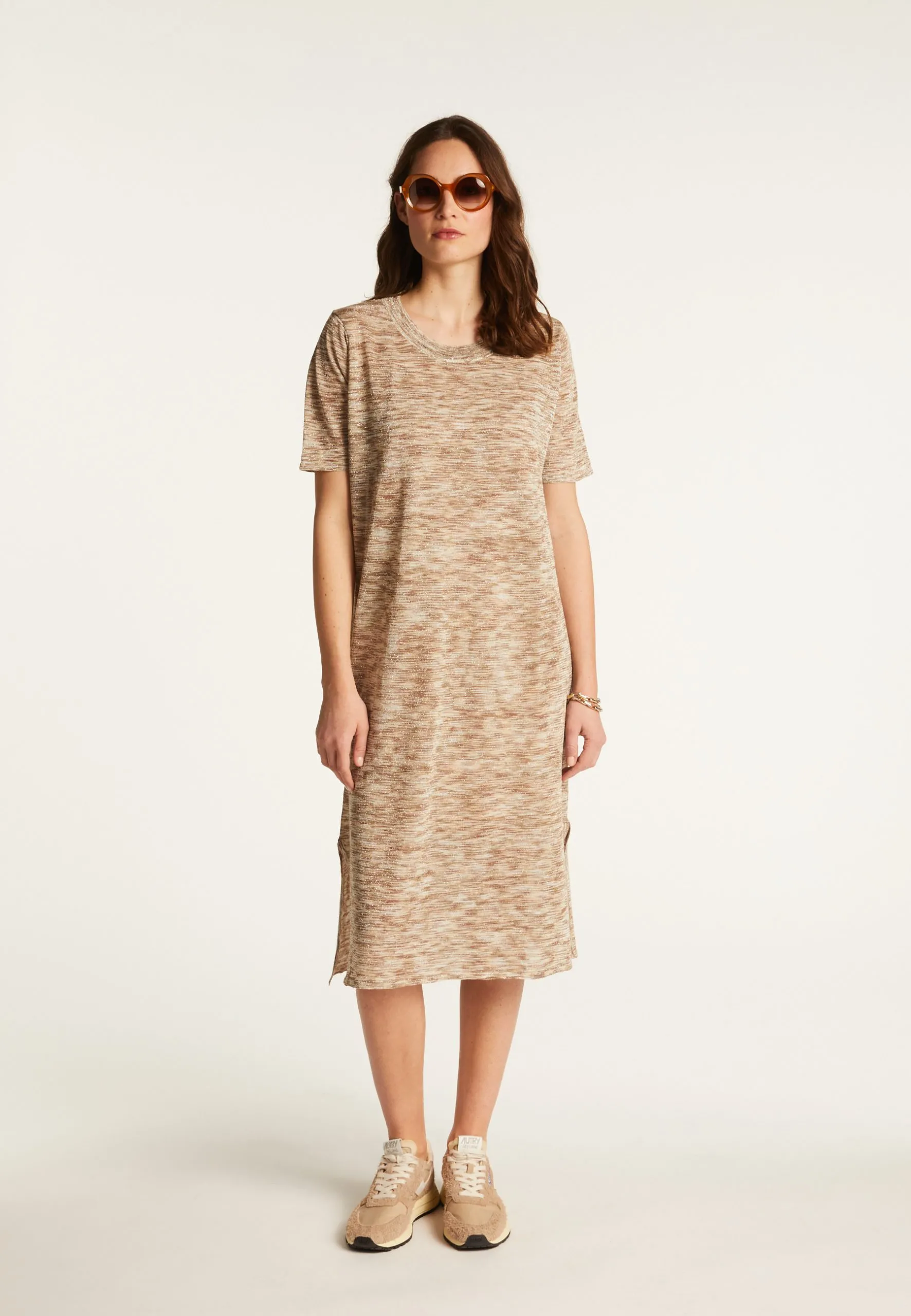 Ensemble robe Beige DALIDA