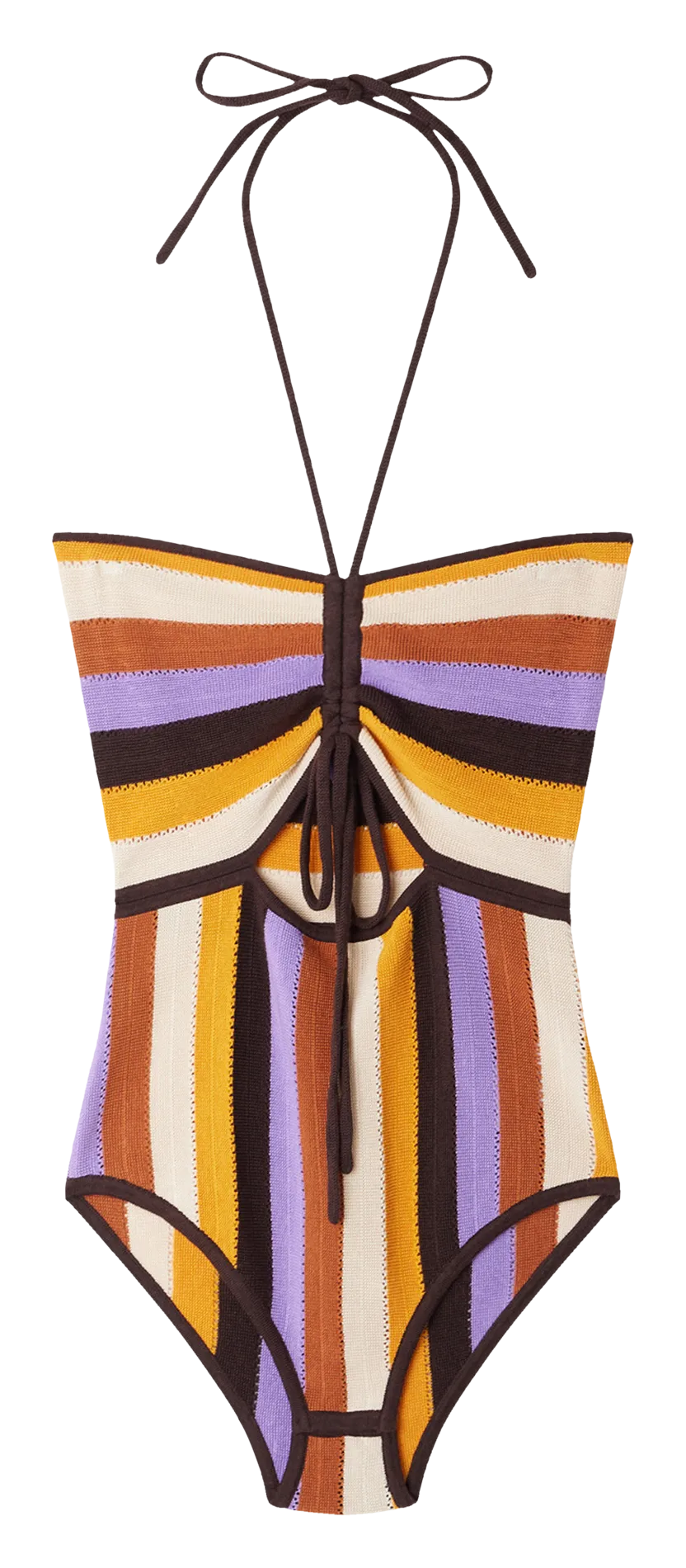 Maillot de bain 1 pièce à rayures Multicolore SISTER SUN