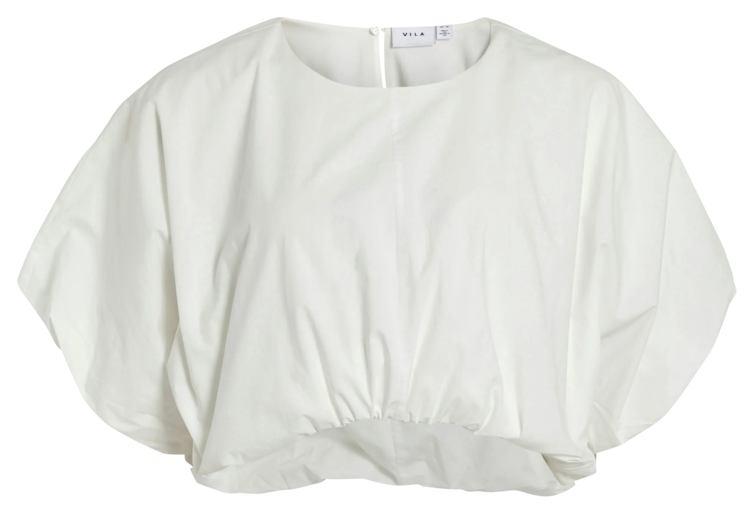 Top oversize en coton bio Blanc BALUNI