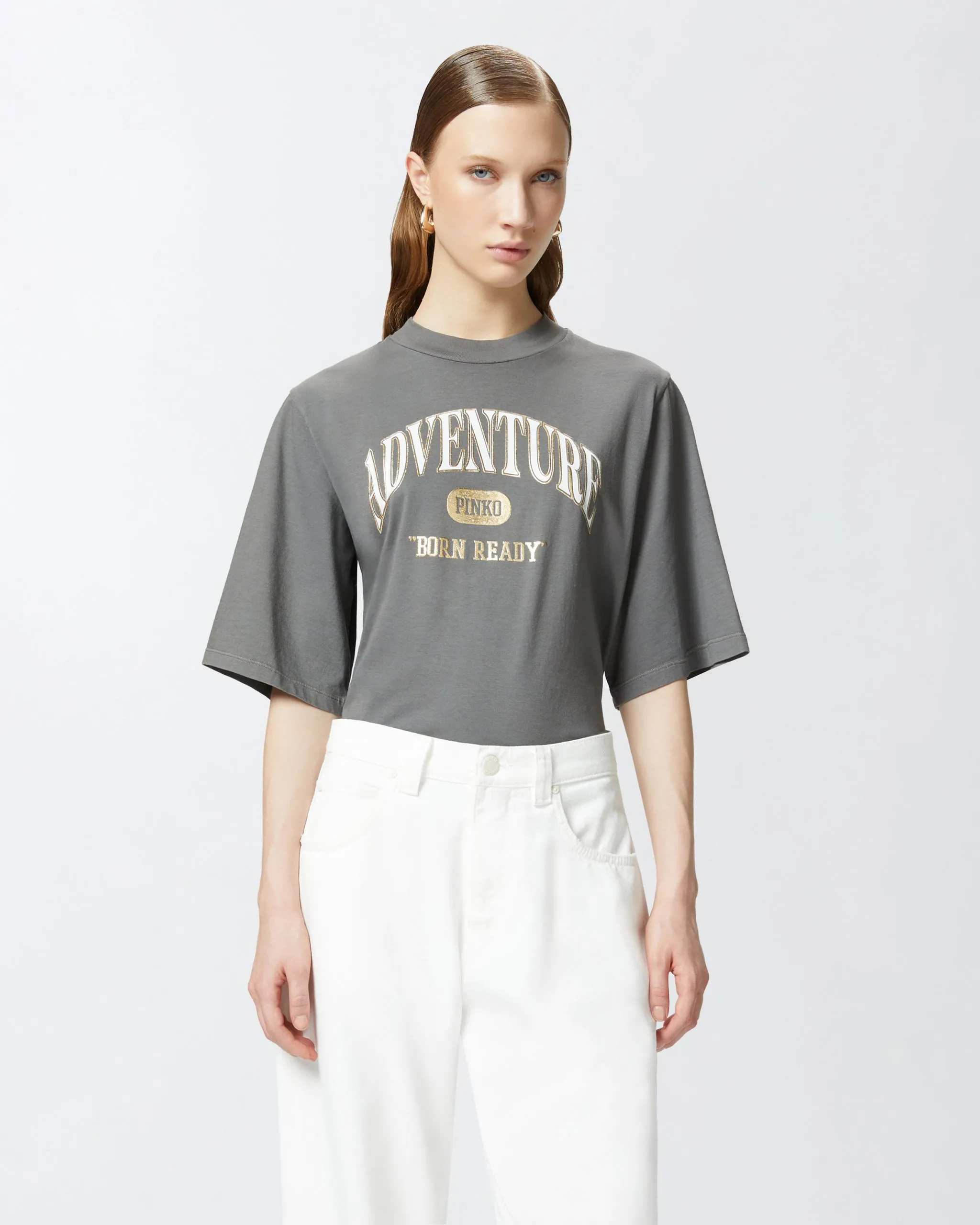 T-shirt manches courtes pinko adventure Multicolore