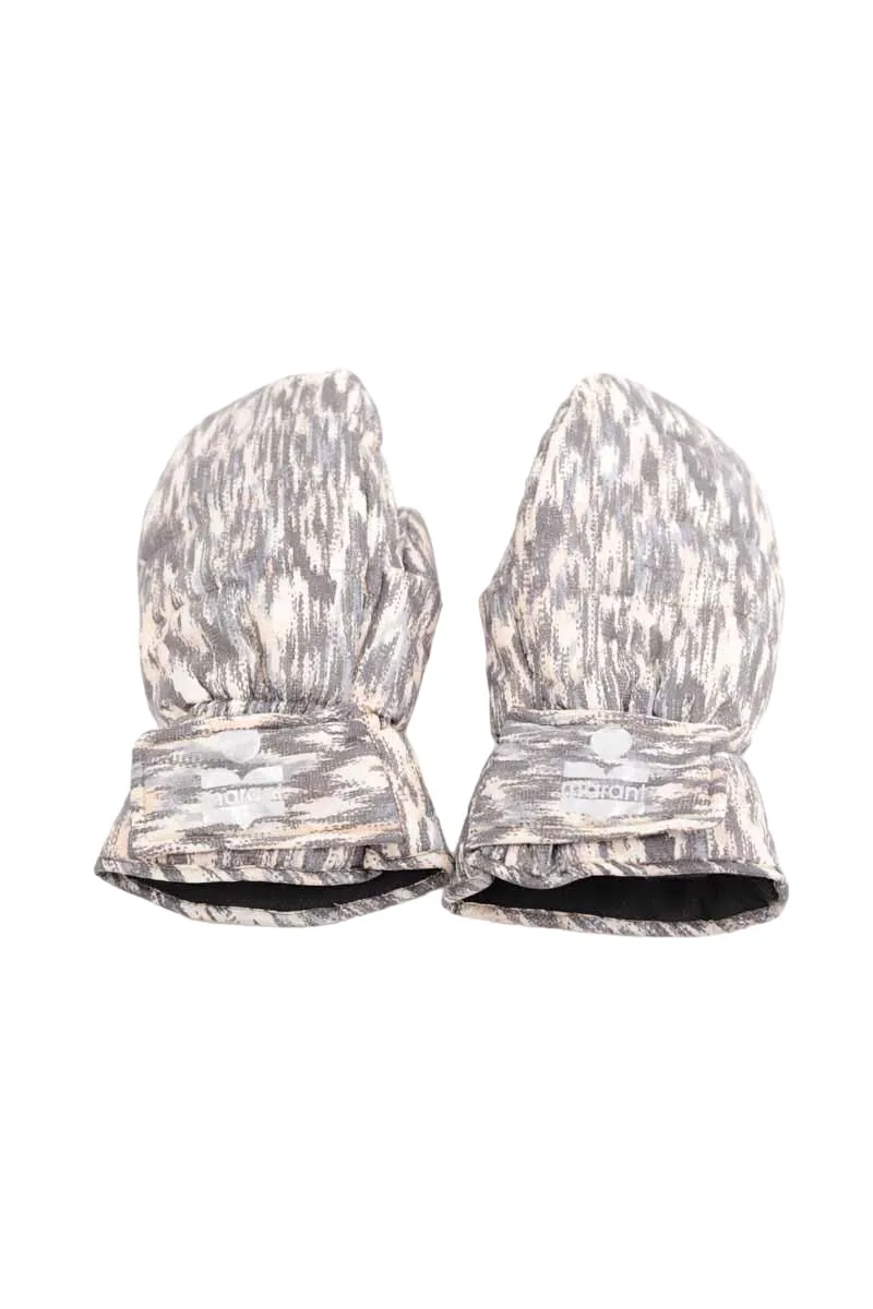 Moufles en laine Beige