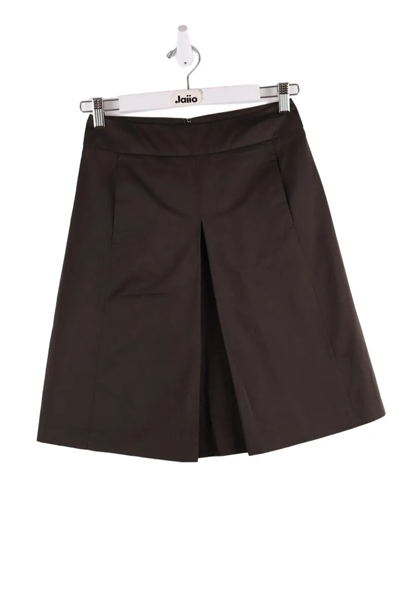 Mini jupe marron Marron