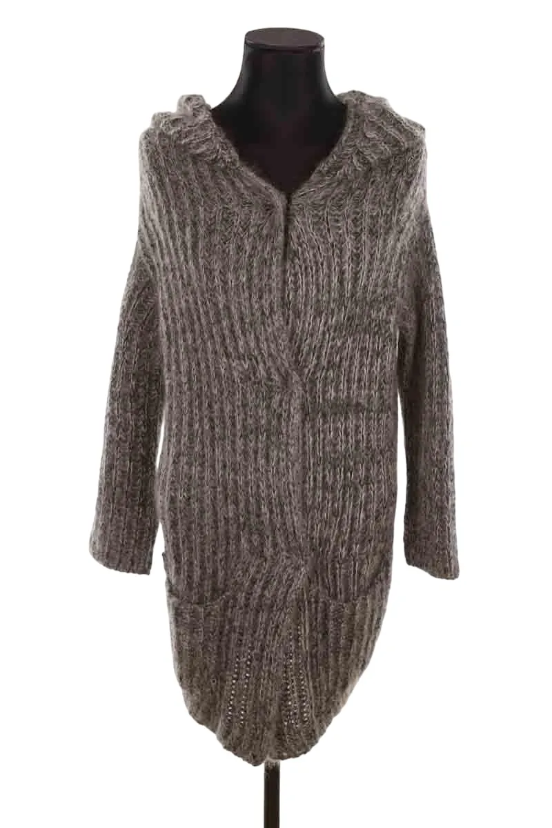 Gilet en laine Gris