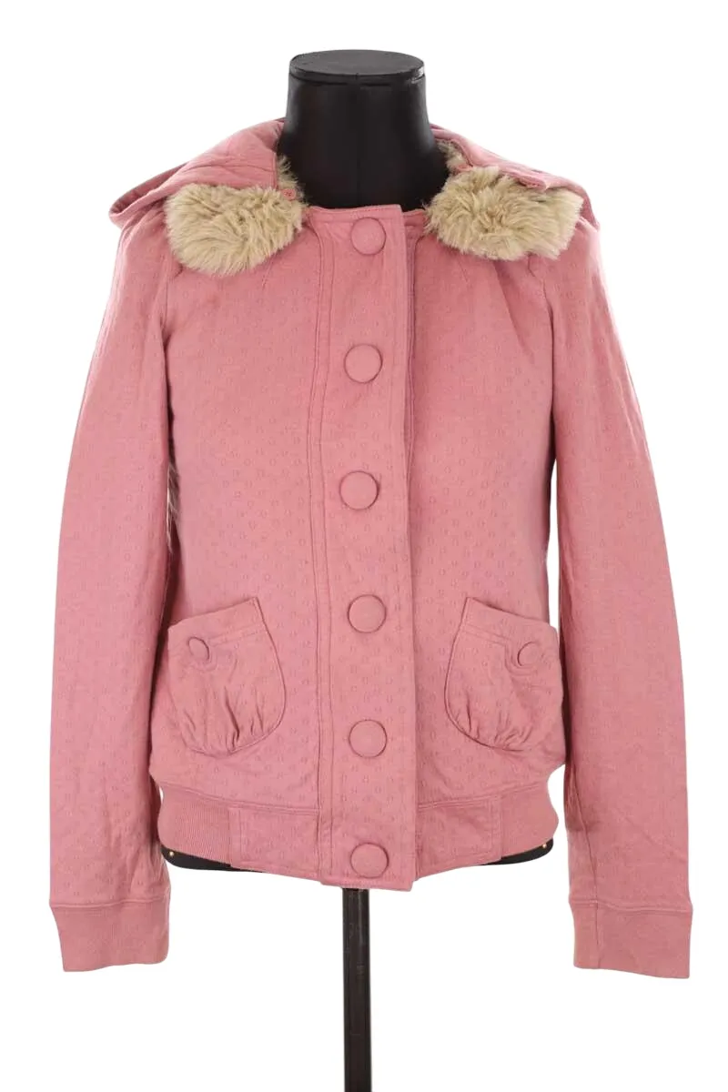 Manteau en coton Rose