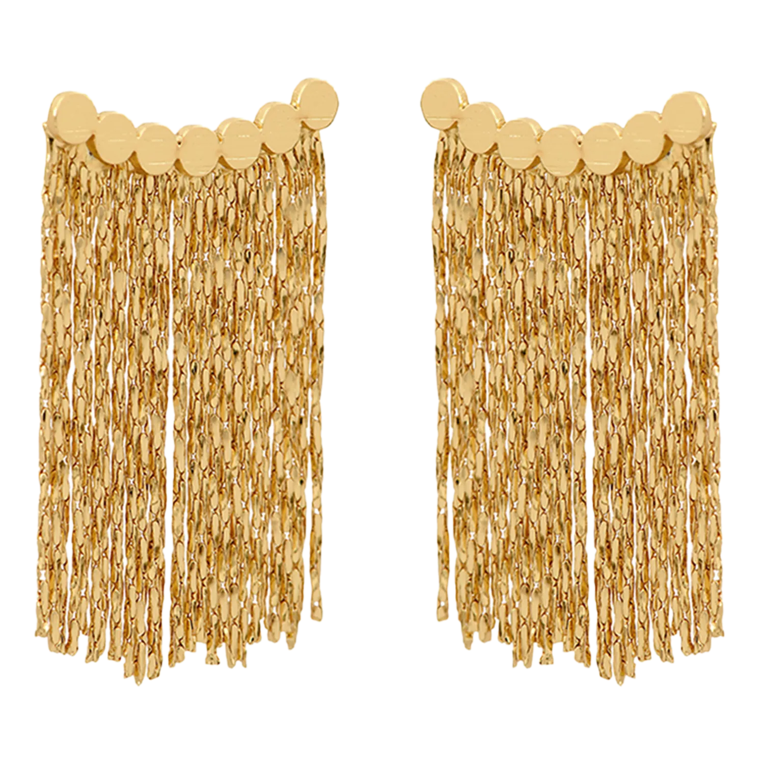 Boucles d'oreilles pendantes Doré DONNA