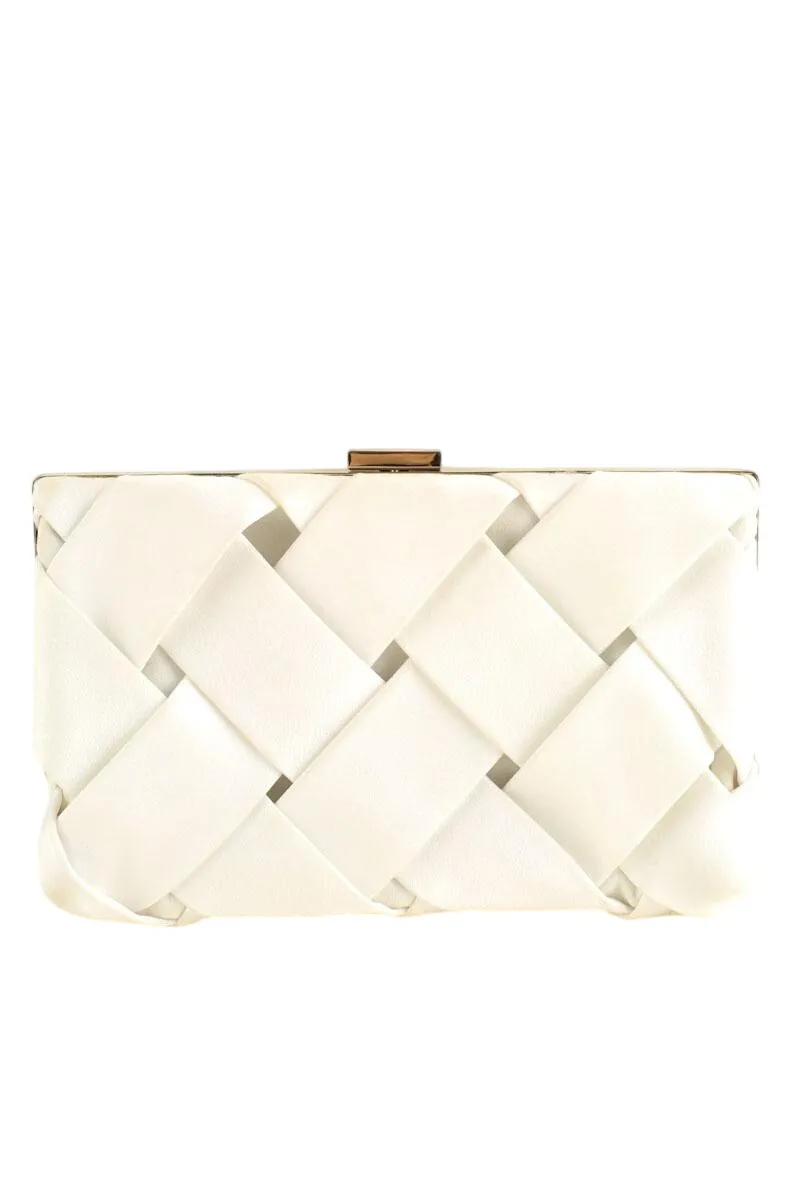 Pochette blanc Blanc