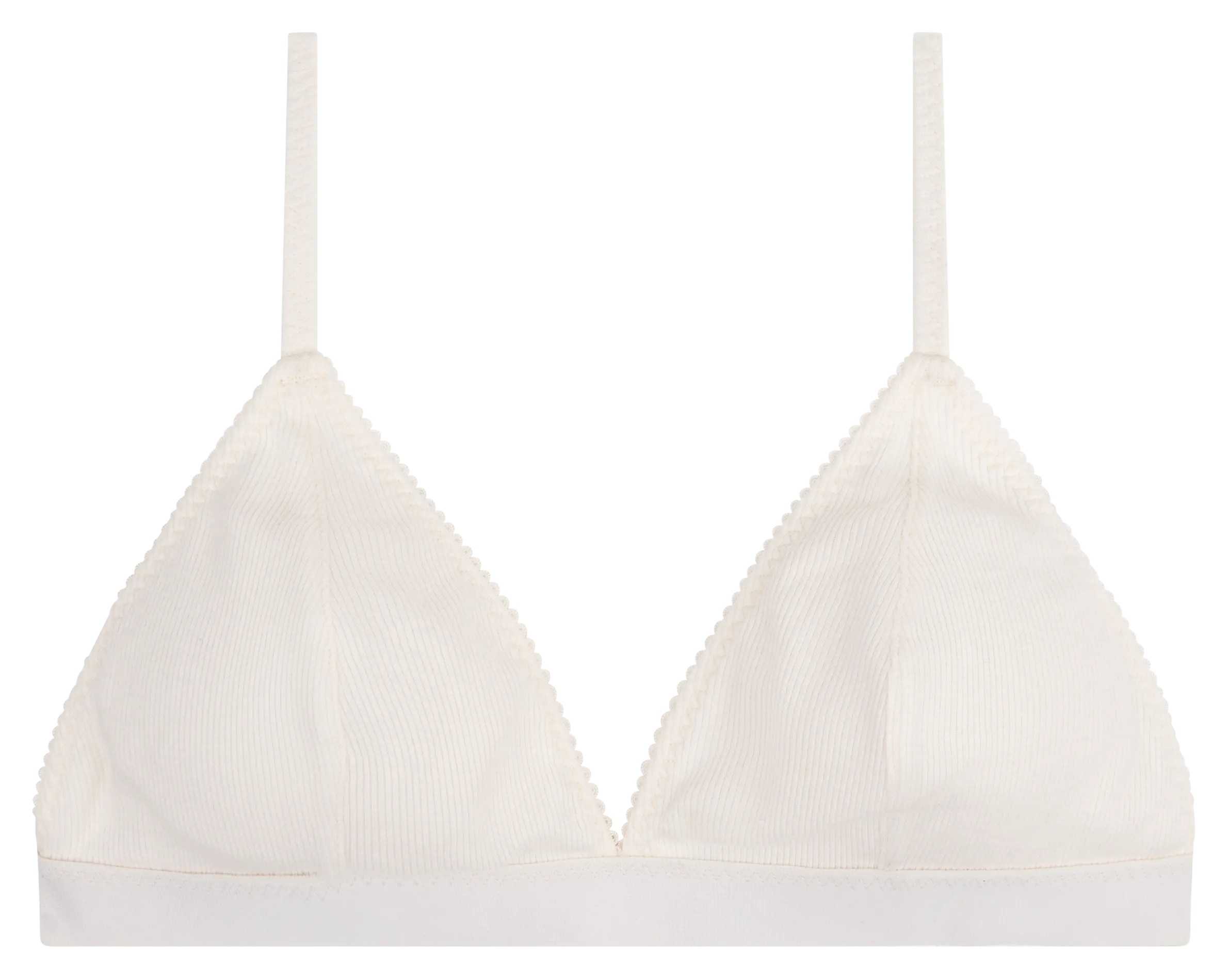 Brassière en coton mélangé Blanc DARLING