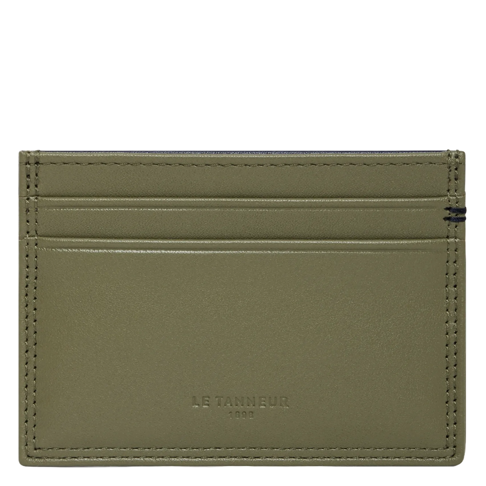 Porte-cartes en cuir Vert MARTIN