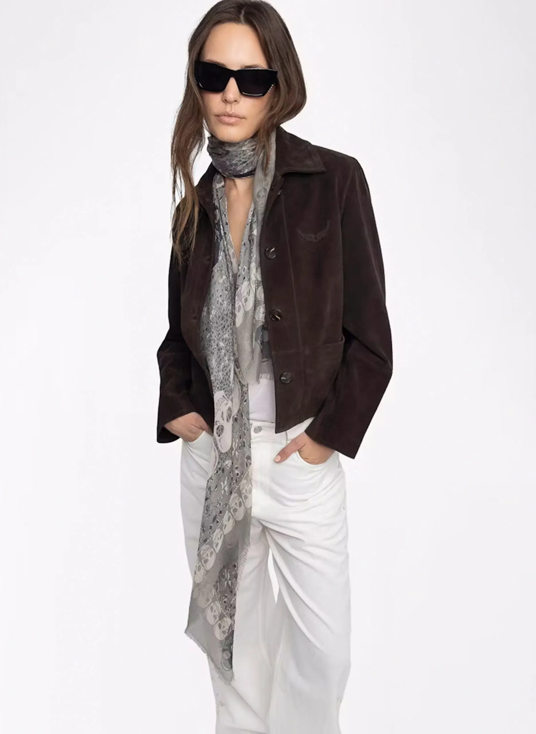 Foulard imprimé Vert KERRY