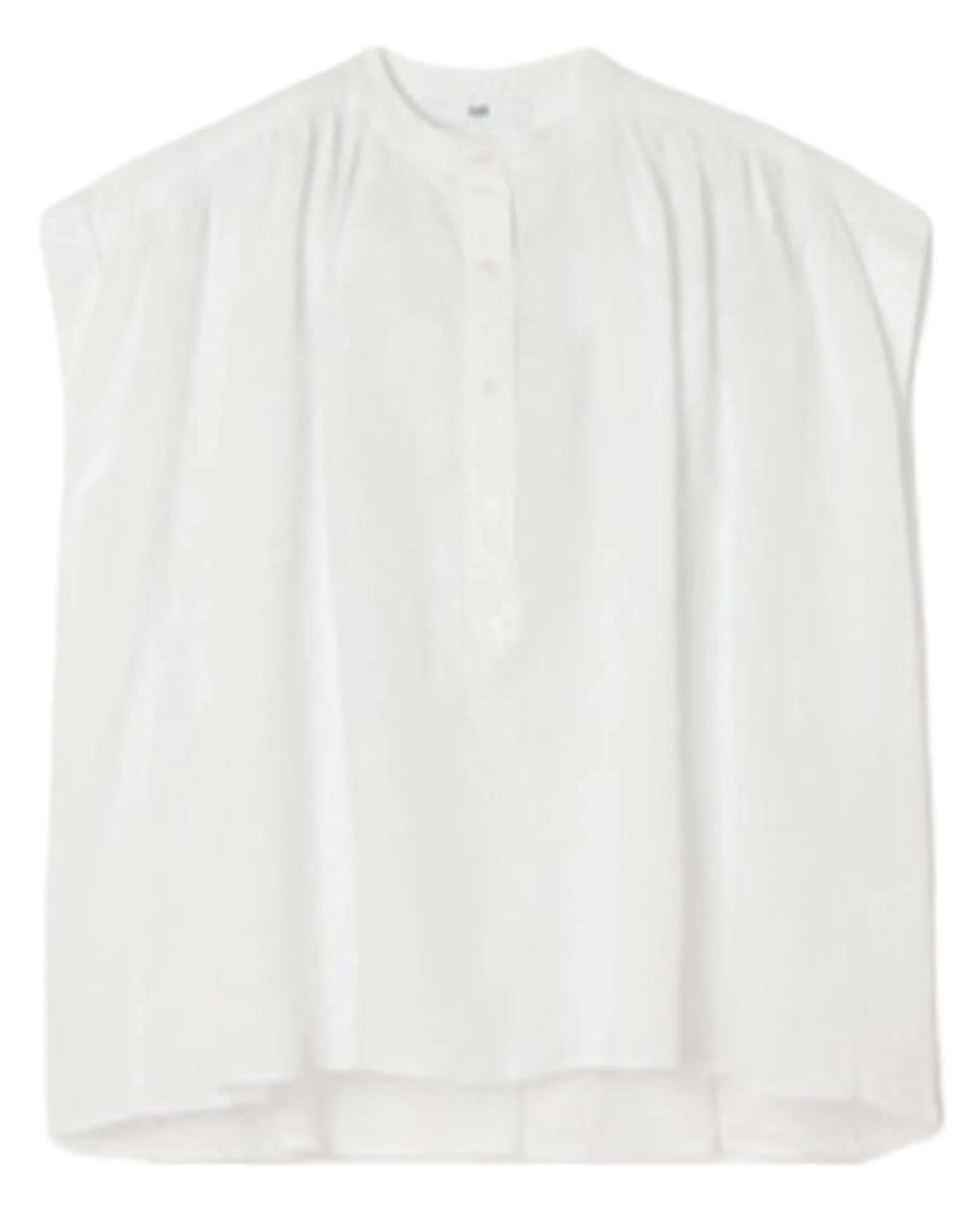 Blouse ample en coton Blanc TABECARA