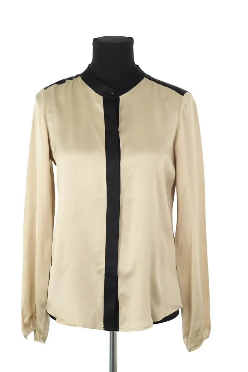 Blouse en soie Doré