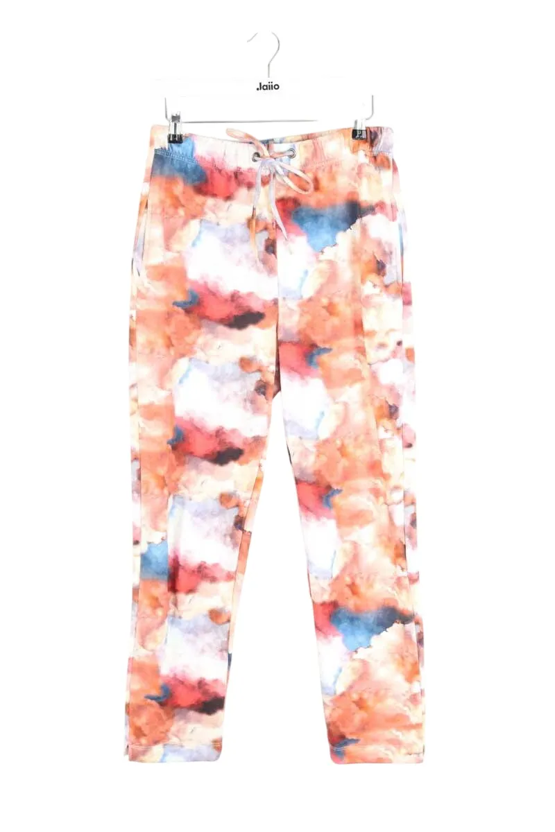 Pantalon carot en coton Multicolore