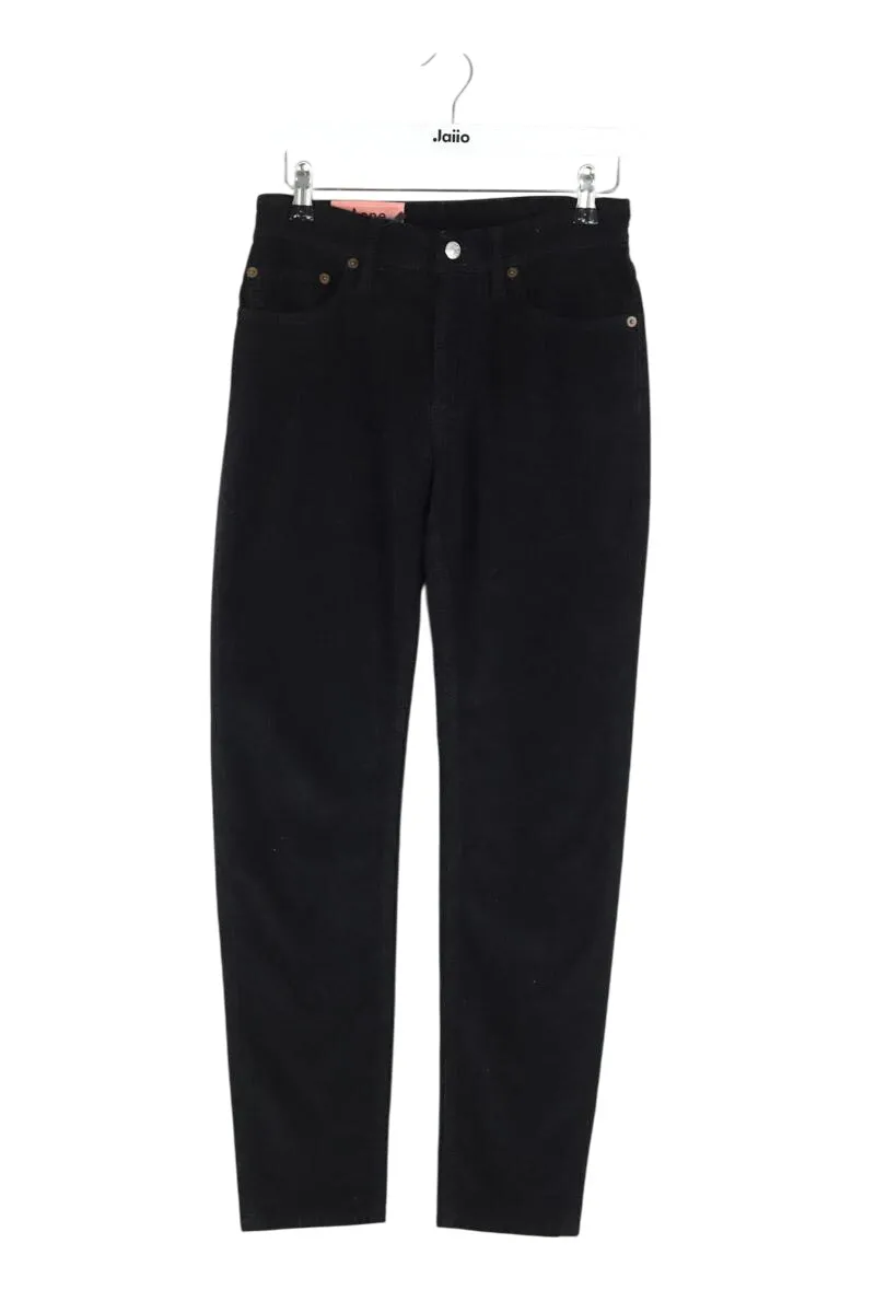 Pantalon droit bla konst en coton Noir