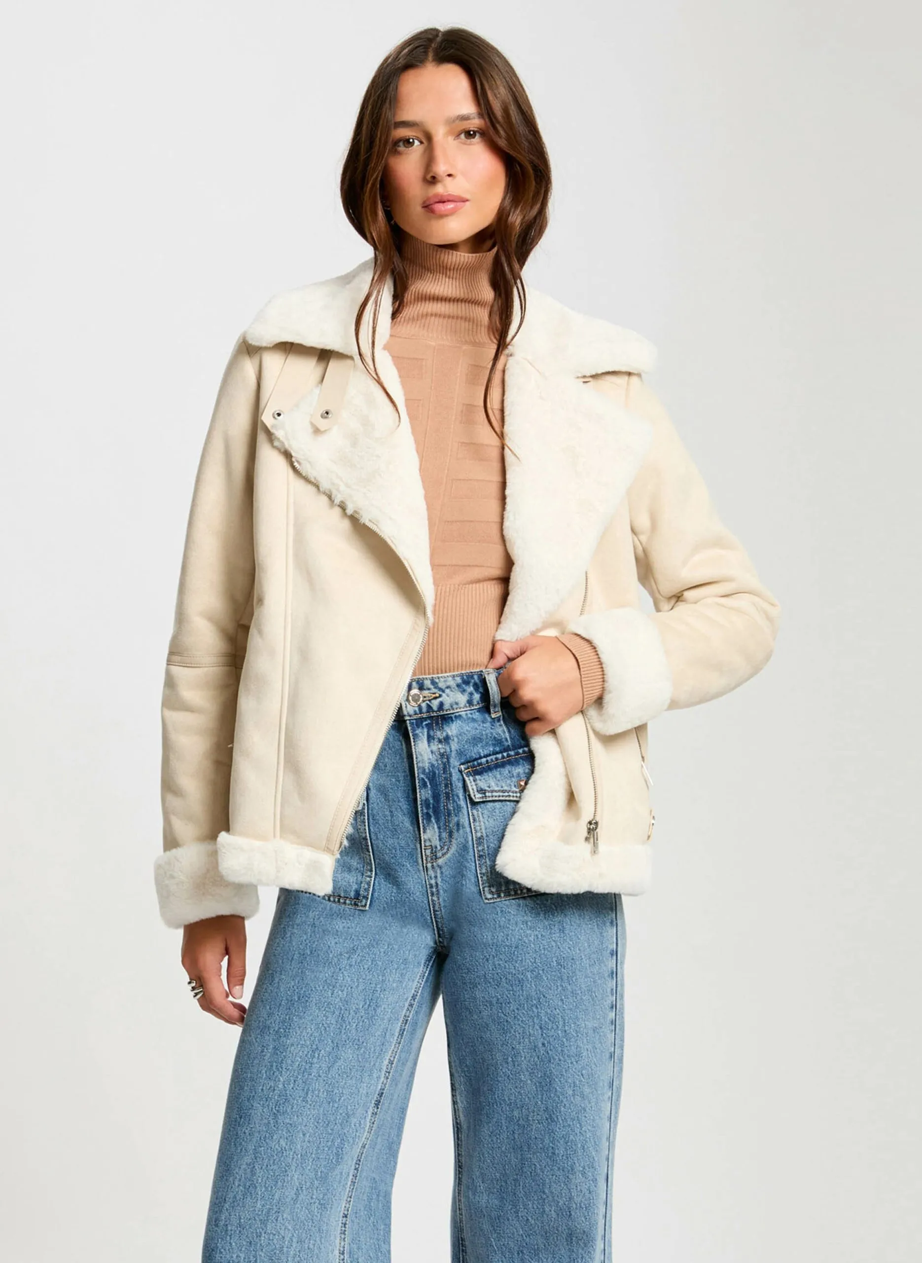 Veste droite col classique Noir 242-GSAPA