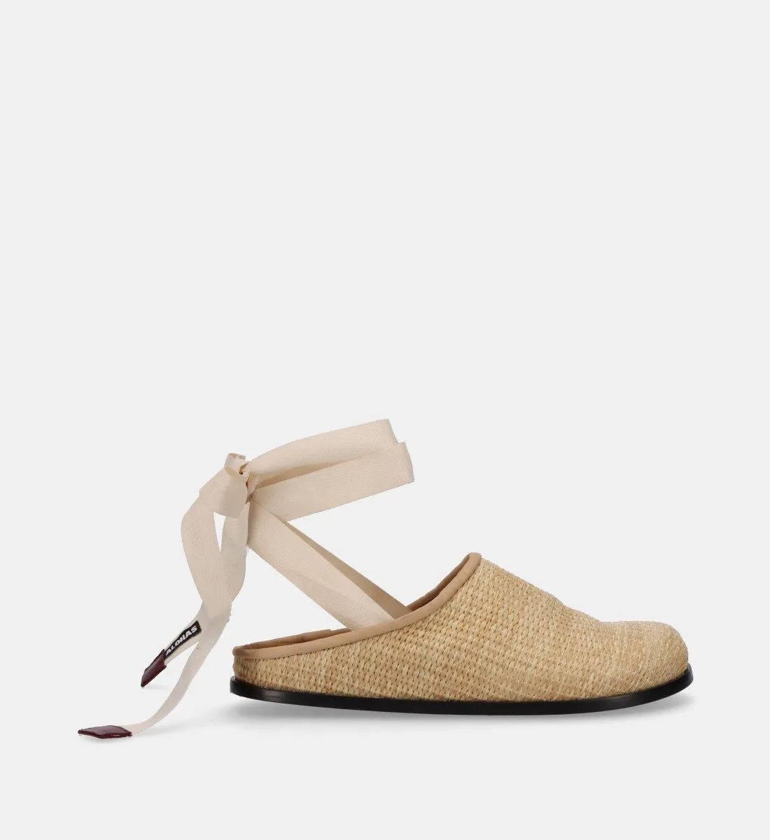 Sabots en cuir Beige OLIVER