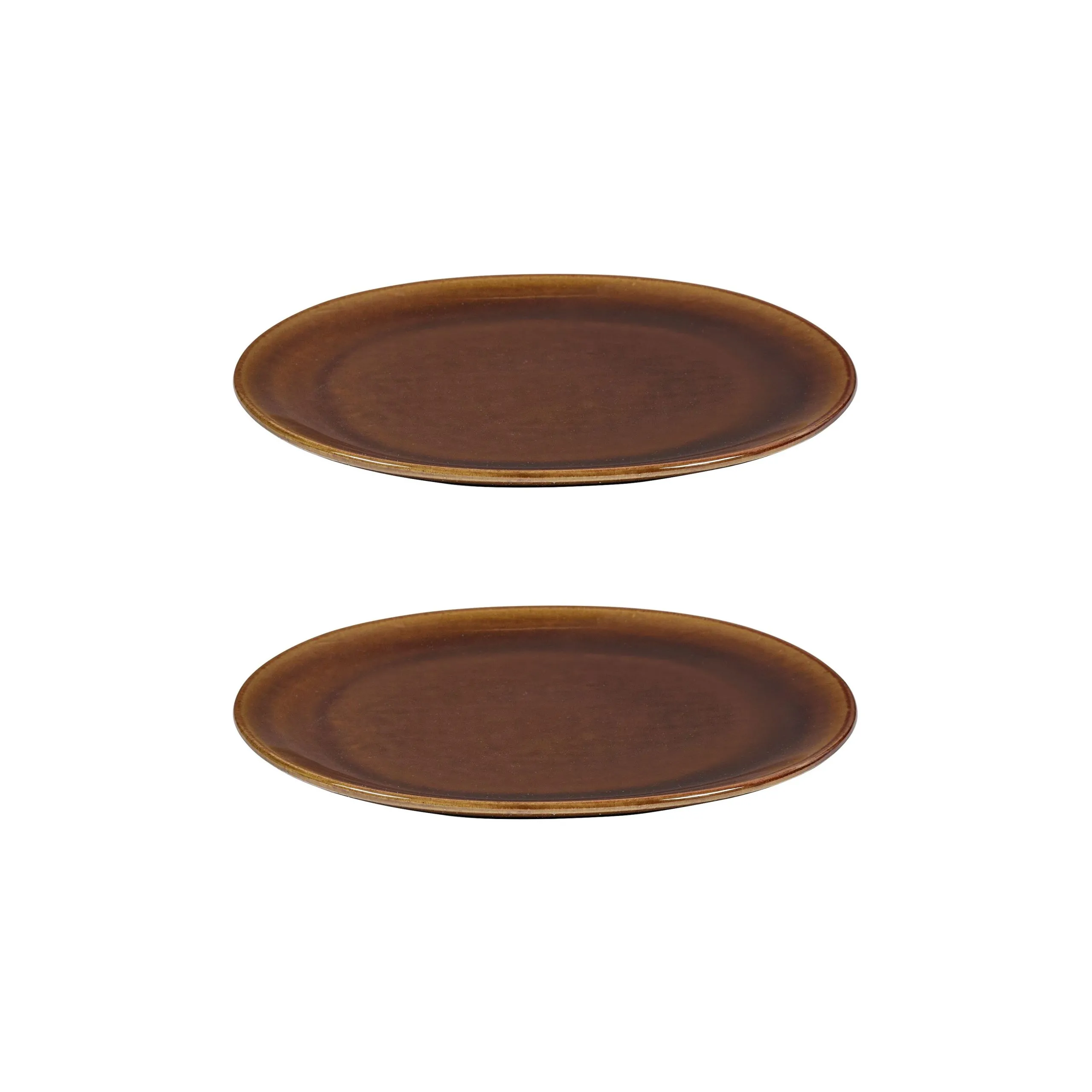 Assiette céramique Marron OUT OF LINES