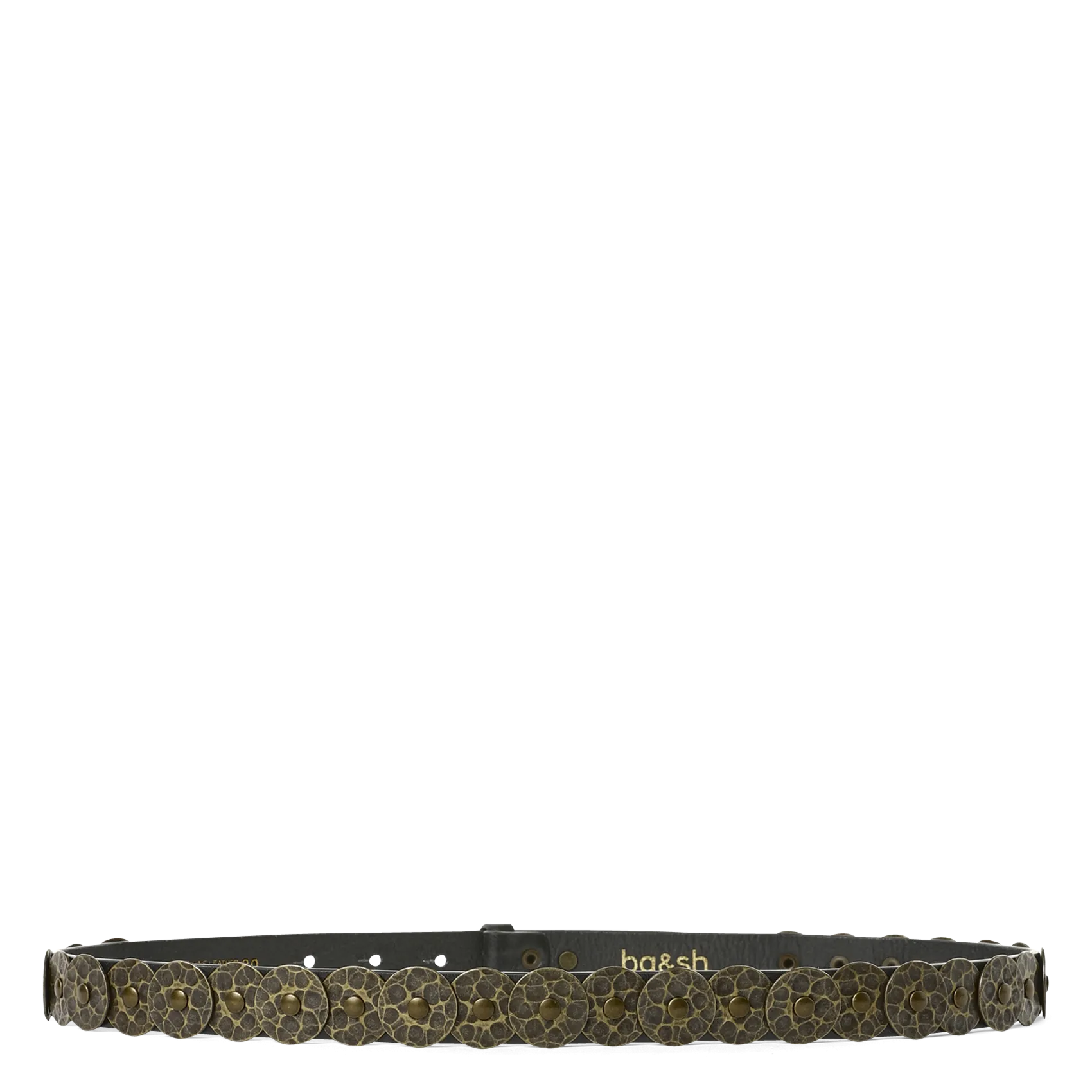 Ceinture en cuir Noir BRANDIE