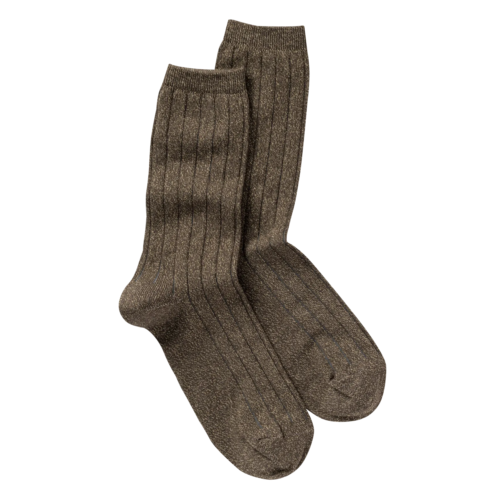 Chaussettes en coton mélangé Marron MICKY