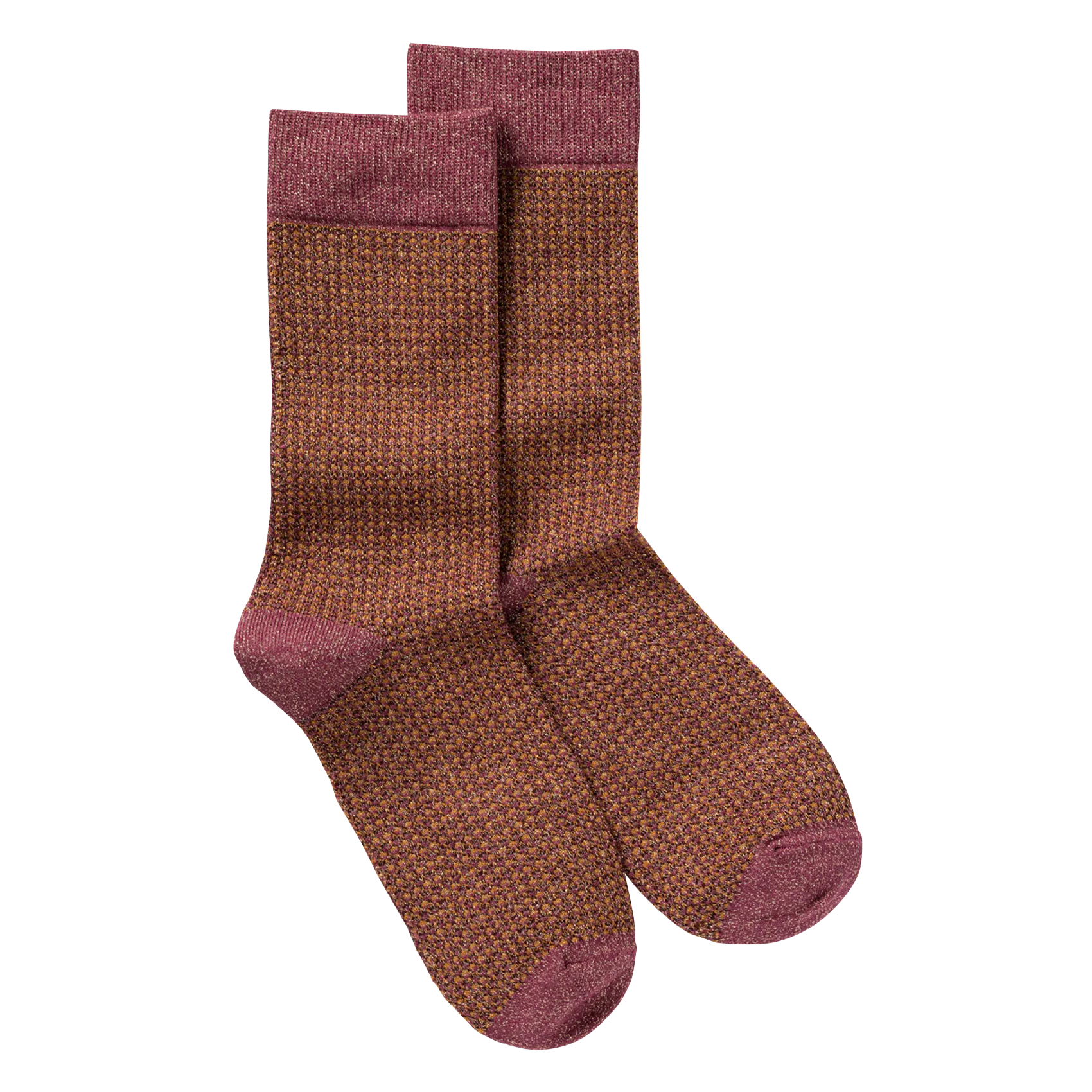 Chaussettes brillantes Rose HONEY