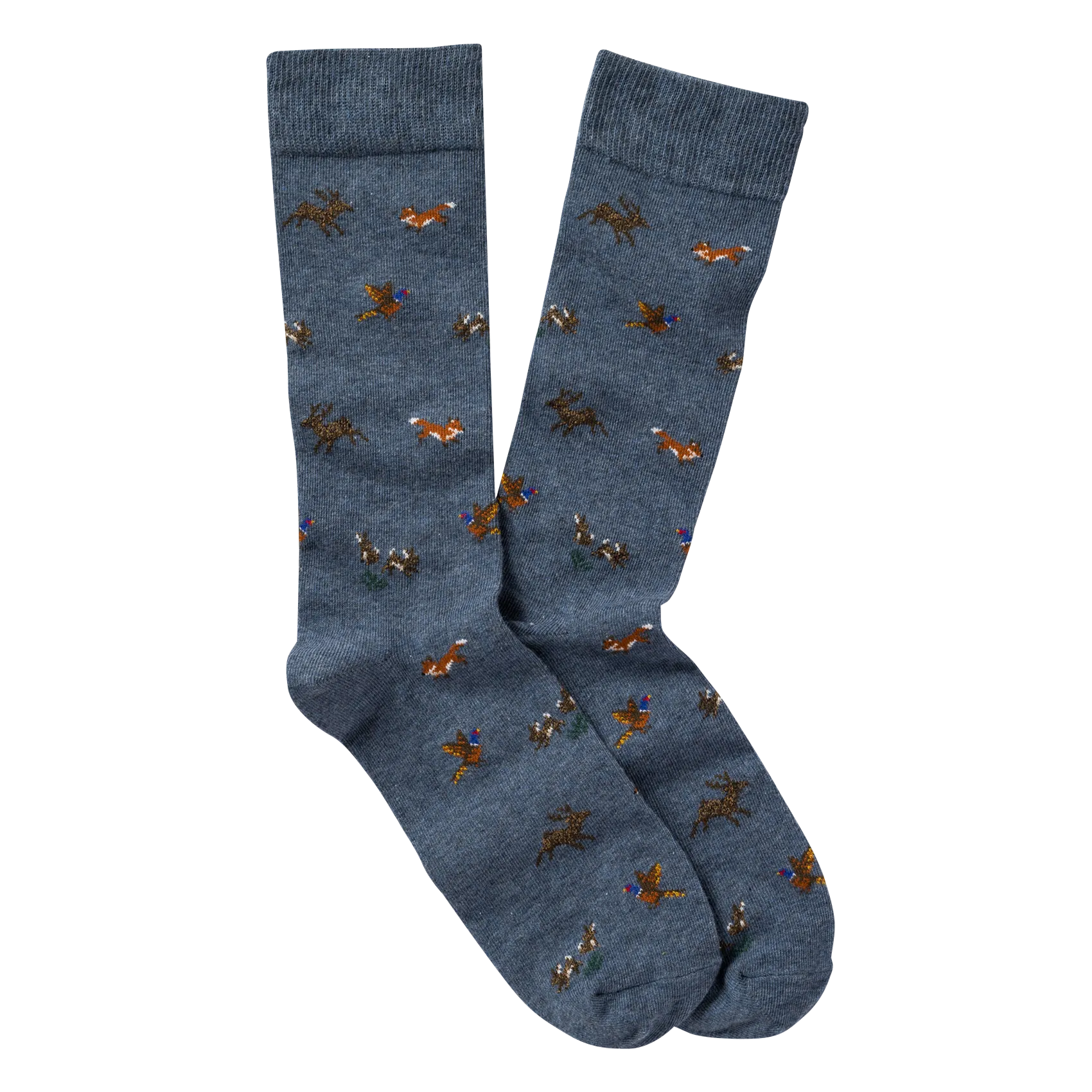 Chaussette en coton mélangé Bleu SCOTT