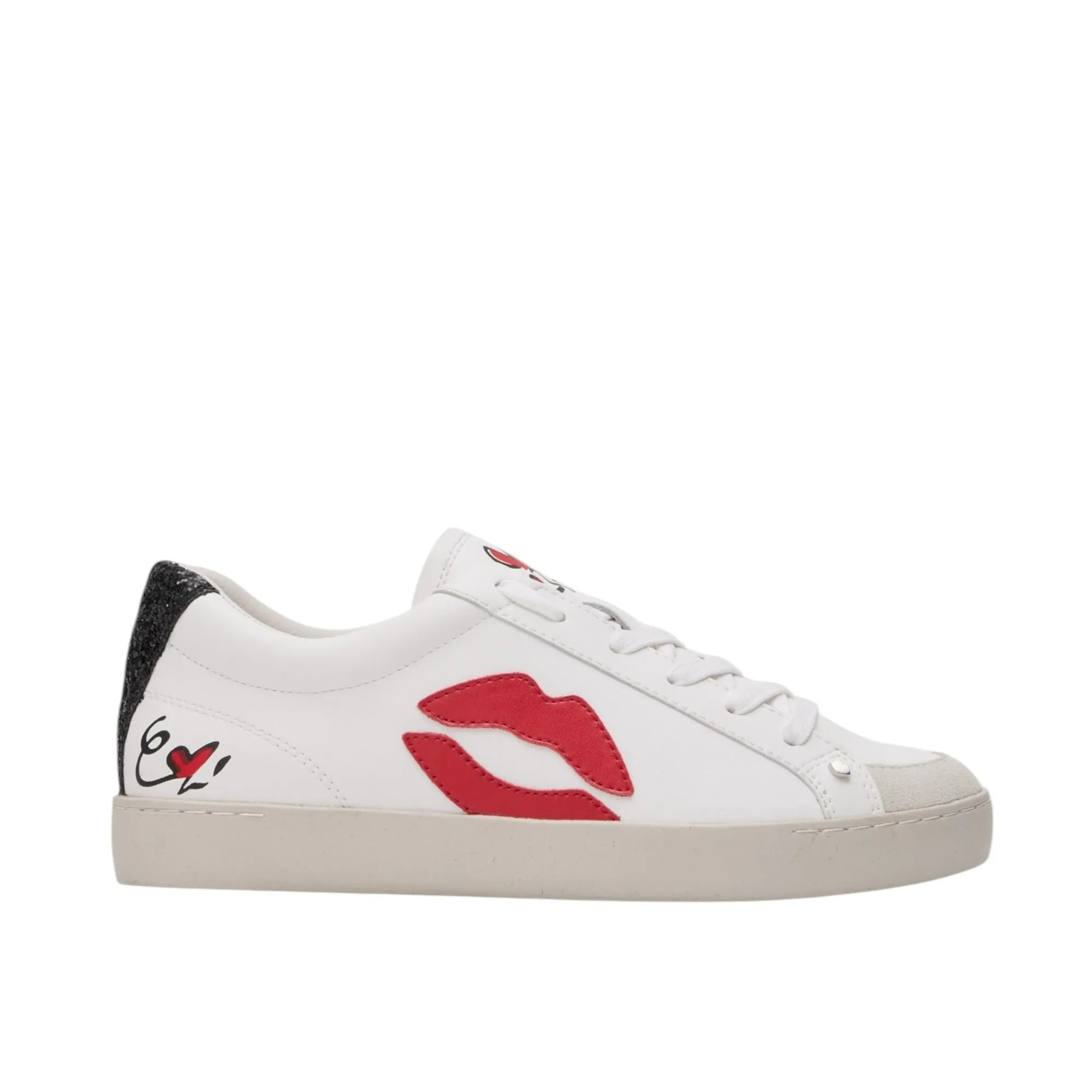 Sneakers en cuir Blanc COLETTE IN LOVE