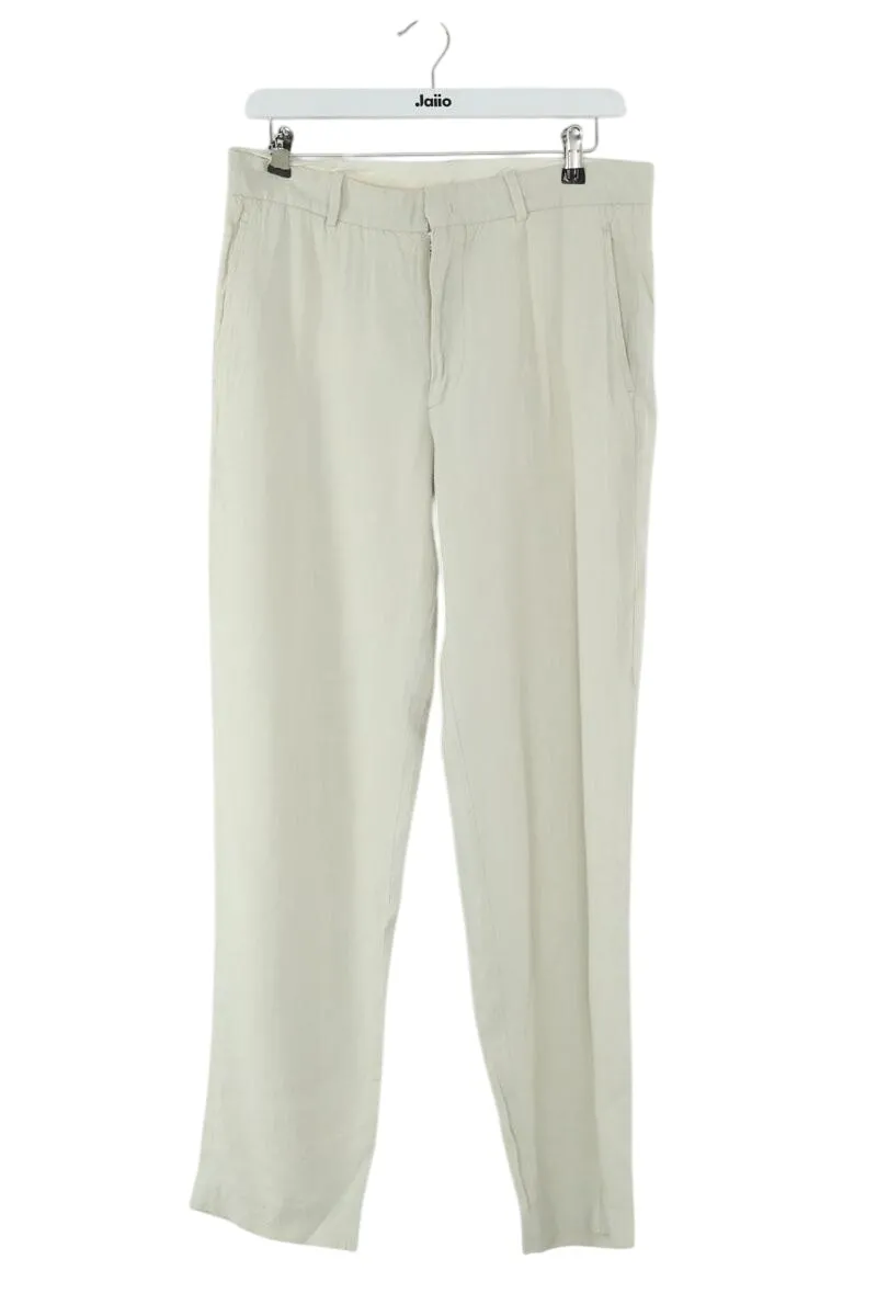 Pantalon en lin Beige