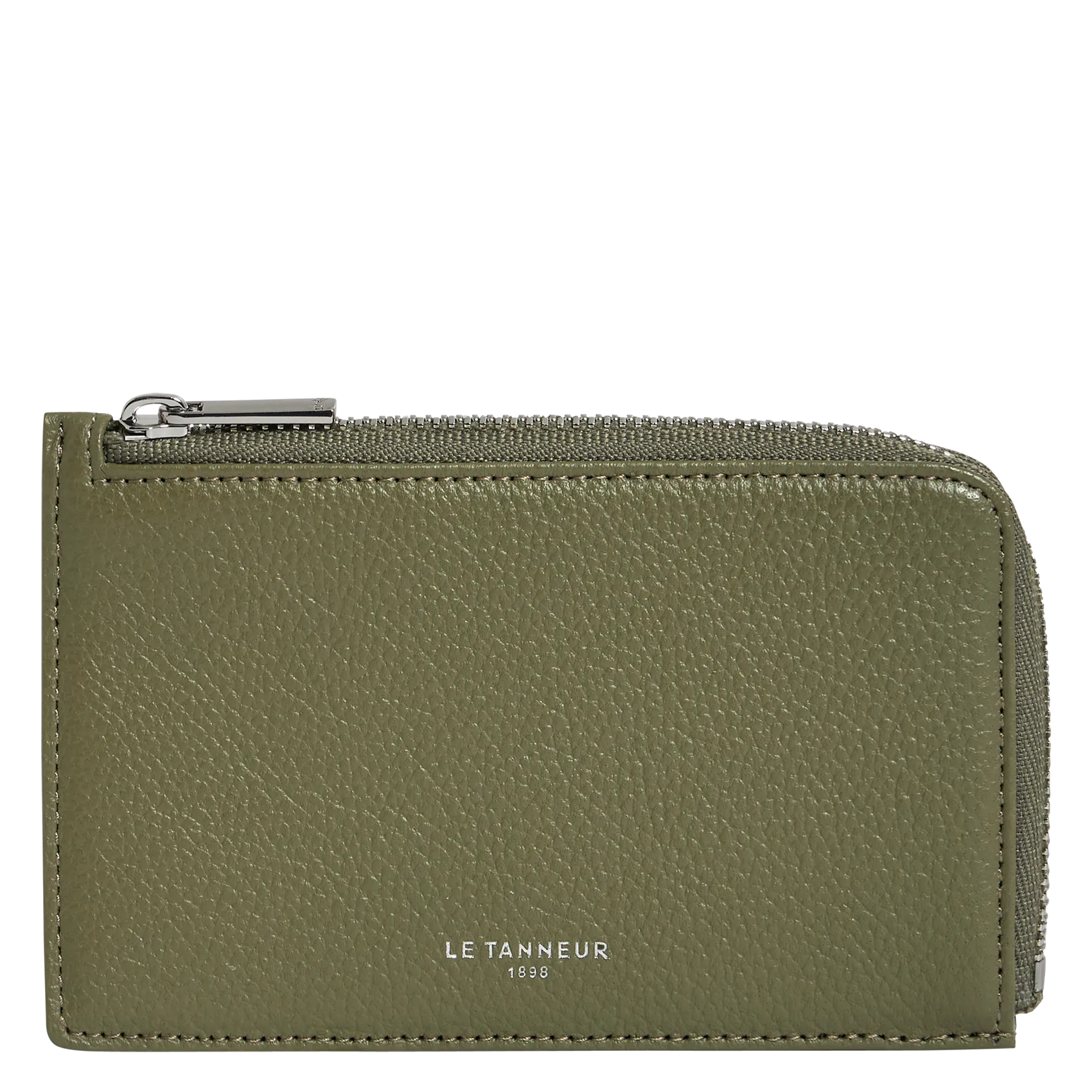 Porte-cartes en cuir Vert EMILIE