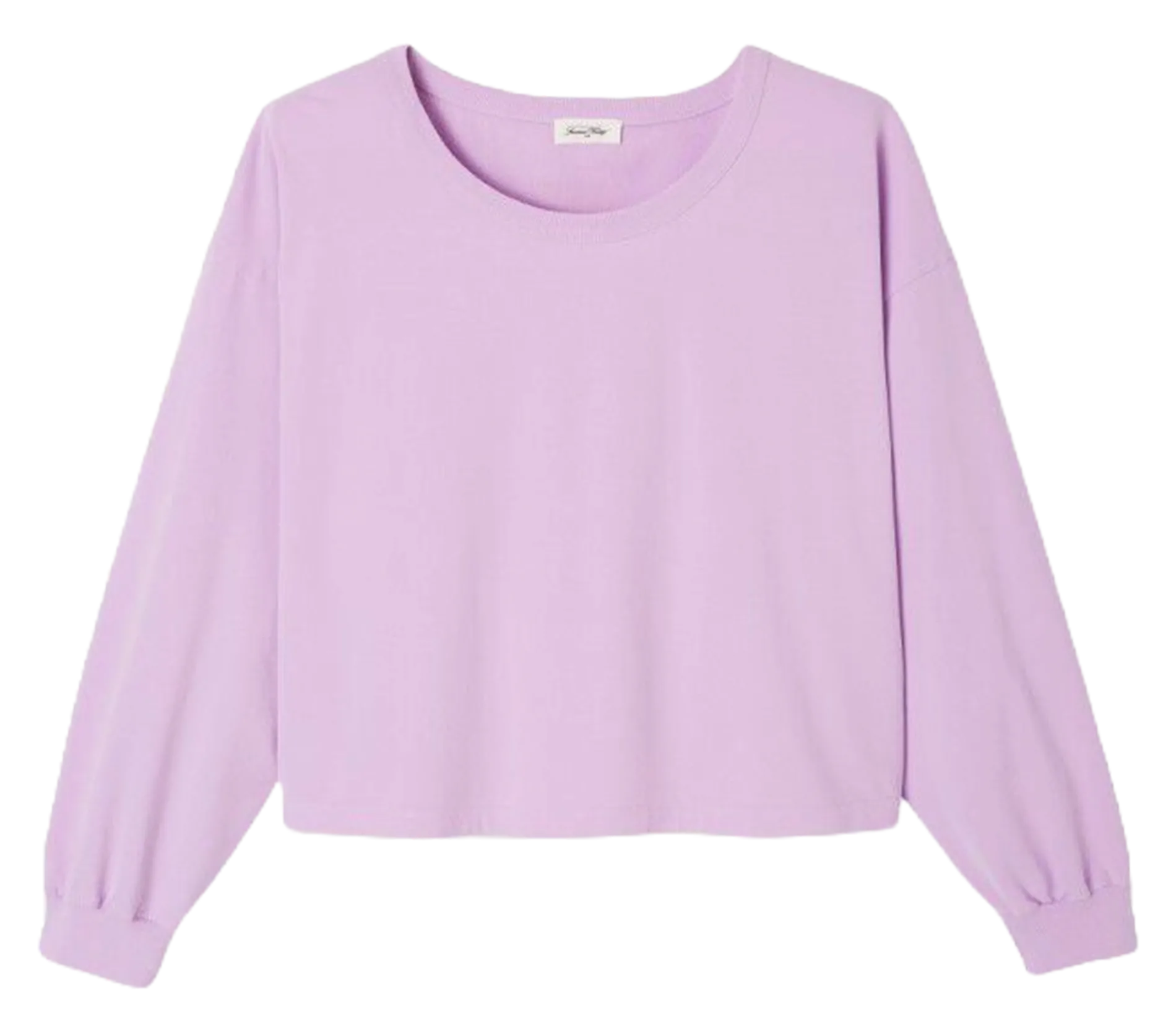 Tee-shirt droit en coton Violet FAZY