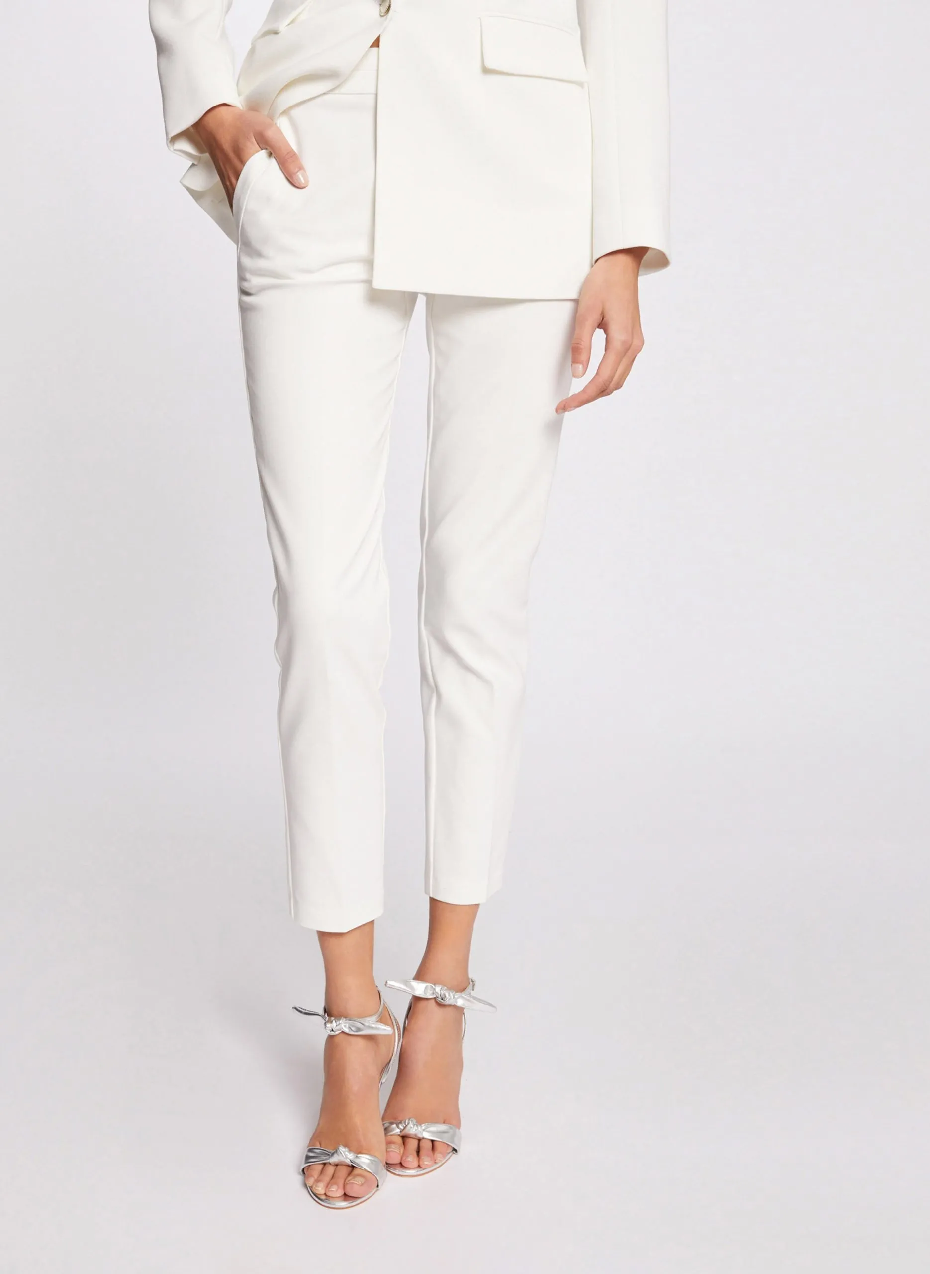 Pantalon cigarette 7/8ème Beige 211-PROSY.F