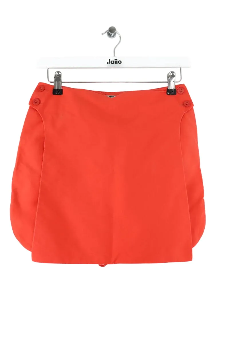 Mini short en coton Orange