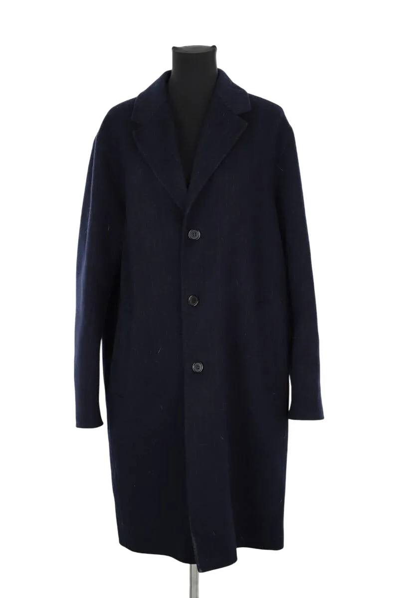Manteau en laine Bleu