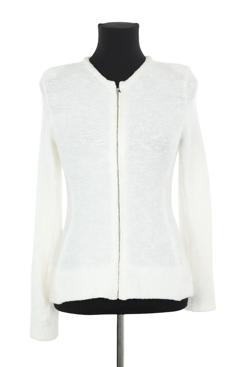 Veste en coton Blanc