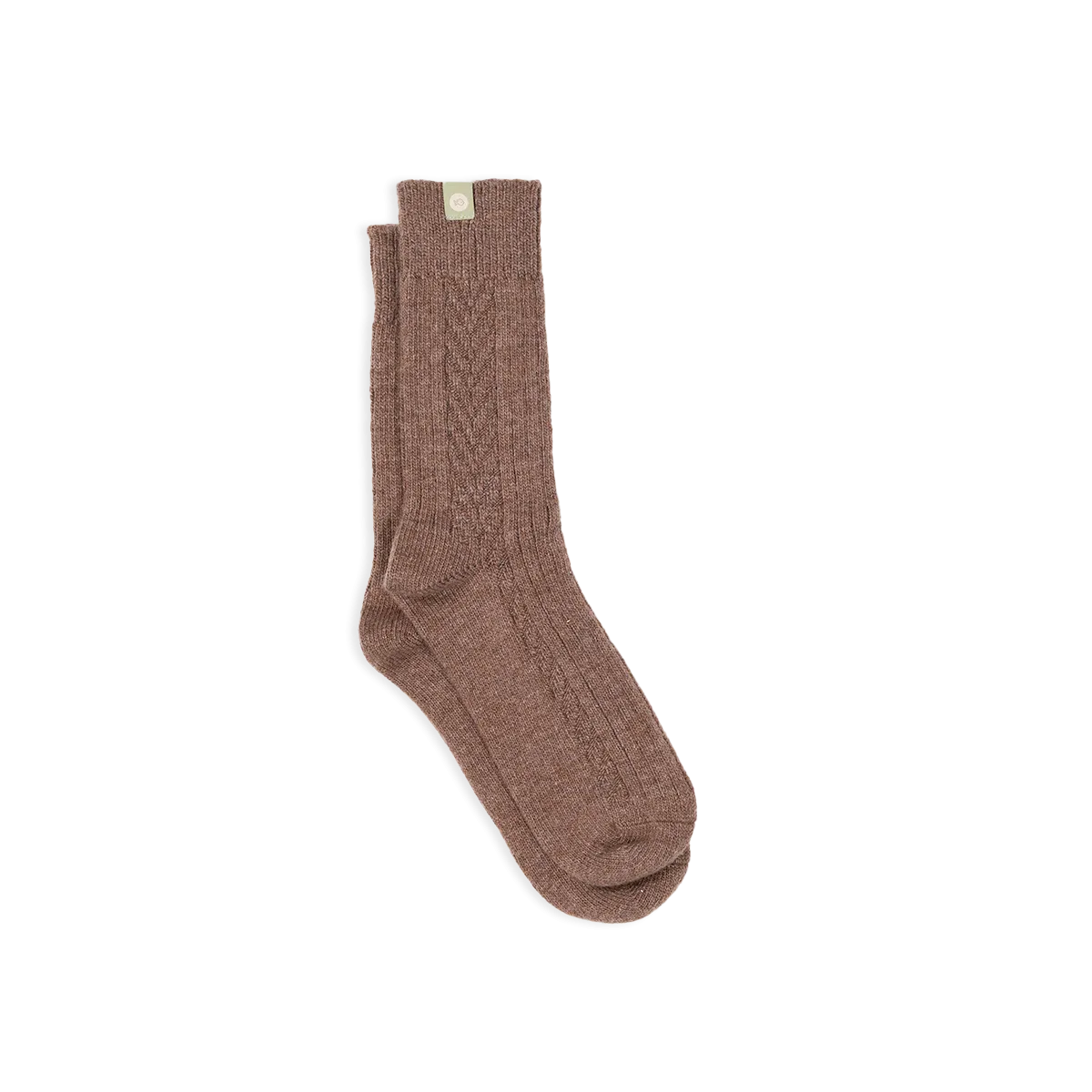 Chaussettes en laine Marron