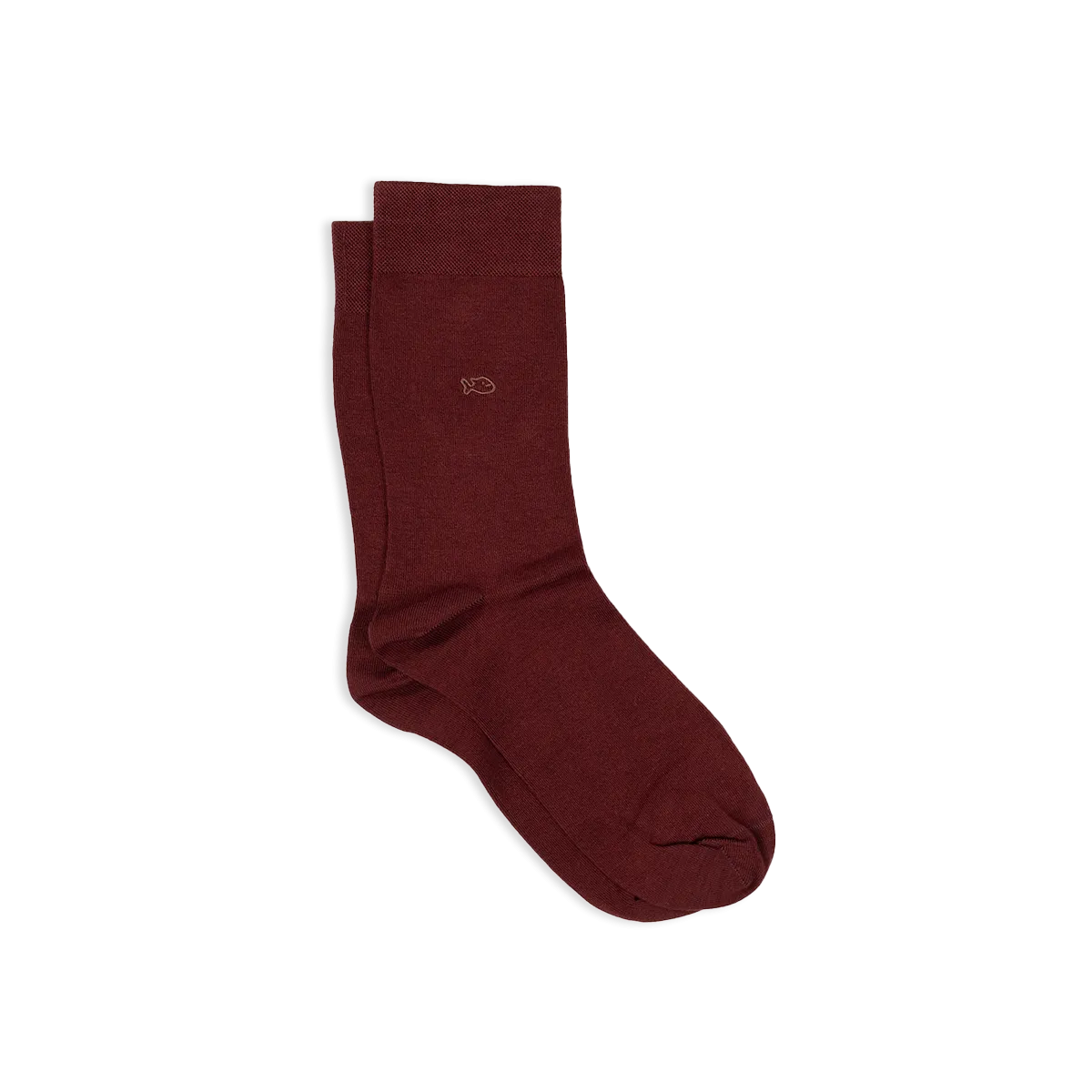 Chaussettes en bambou Rouge