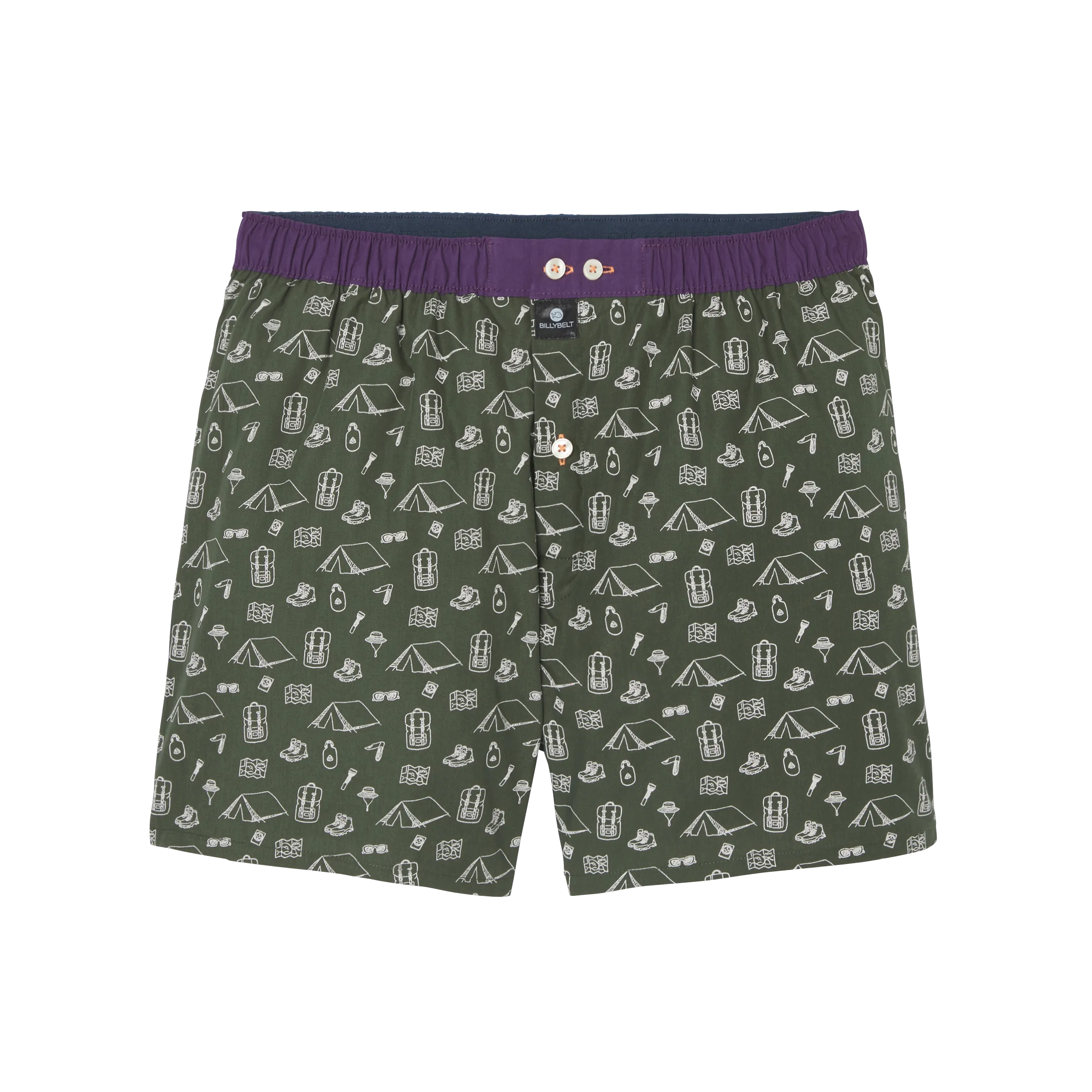 Caleçon en coton biologique Kaki CAMPER