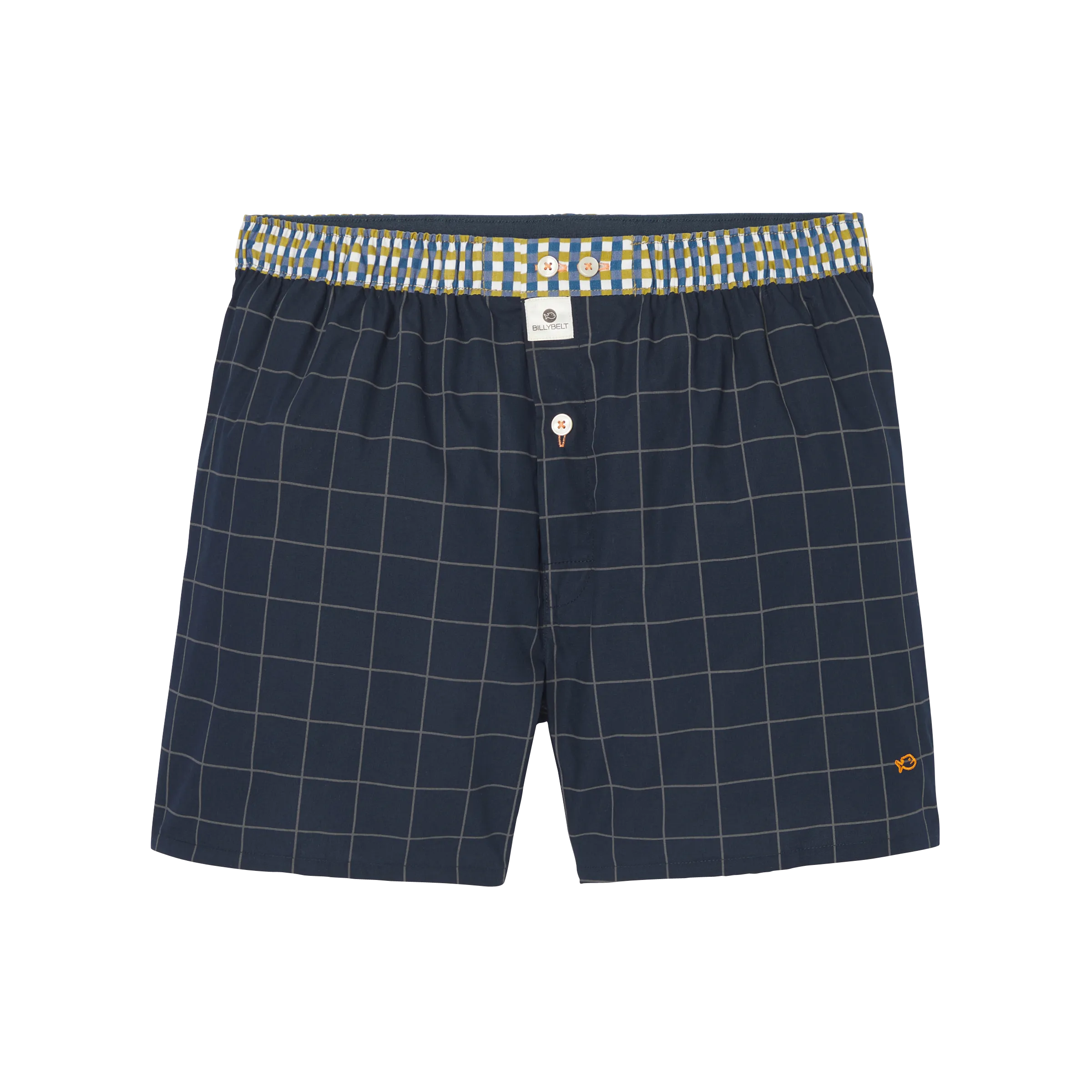 Caleçon en coton biologique Bleu HUNTER