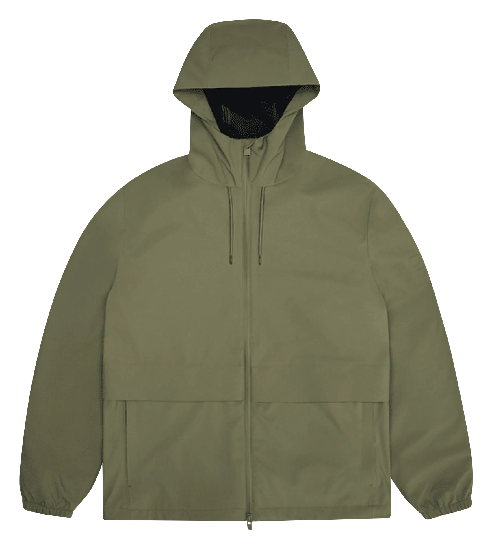 Imperméable col montant à capuche Vert SUVA