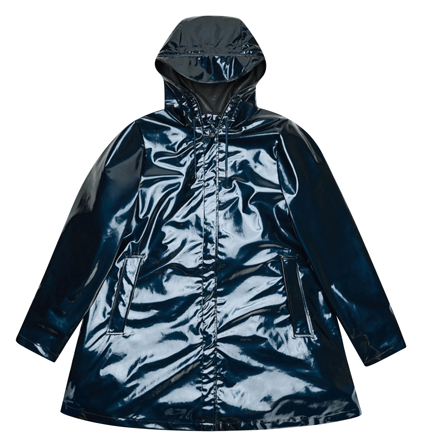 Imperméable avec capuche Bleu A-LINE W JACKET