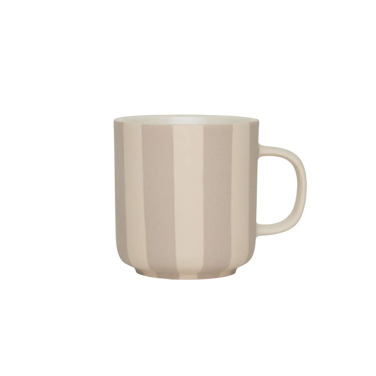 Tasse en grès Beige