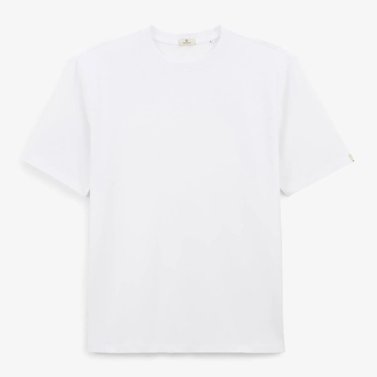T-shirt manches courtes stretch Blanc TARIKE