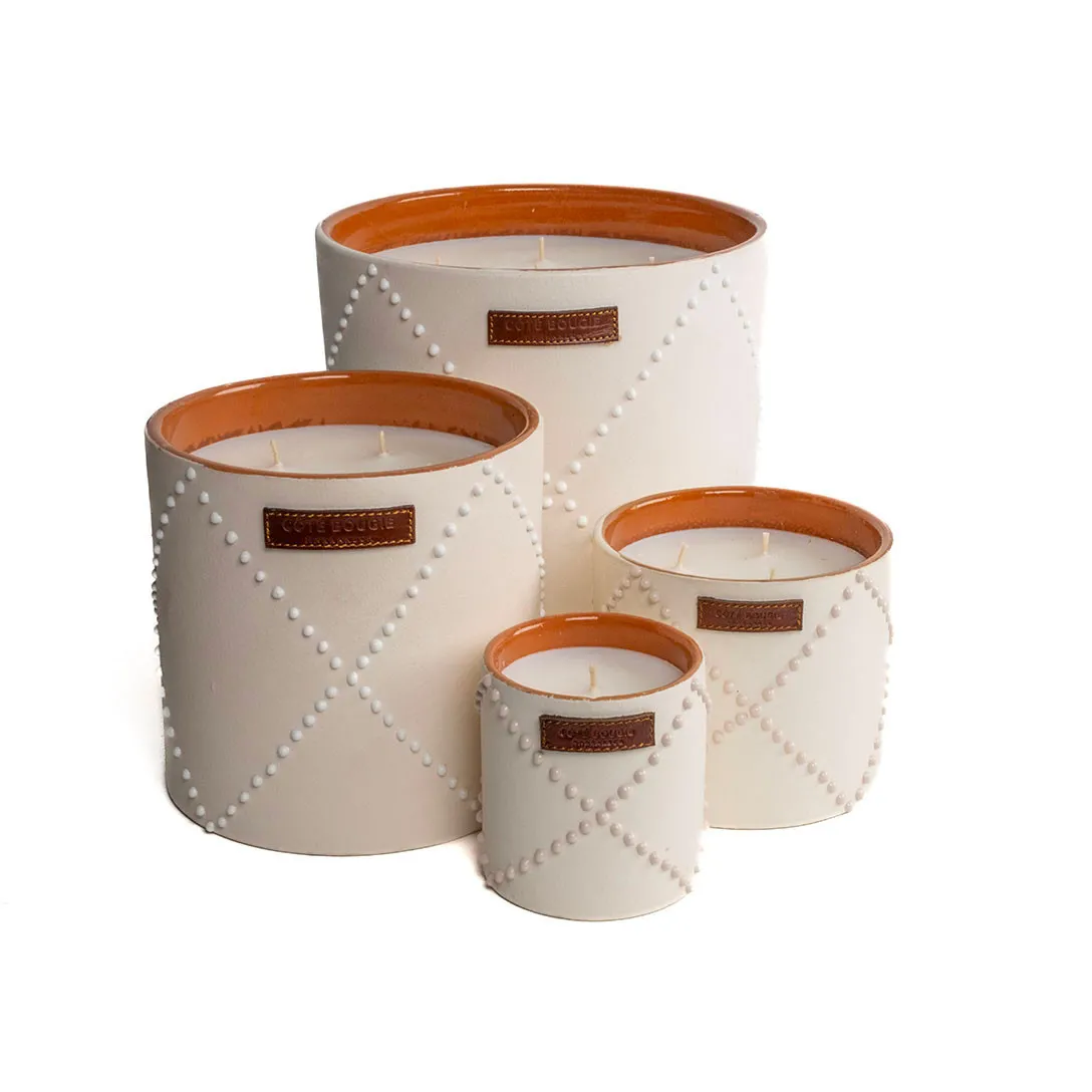 Bougie céramique nomad Blanc NOMAD