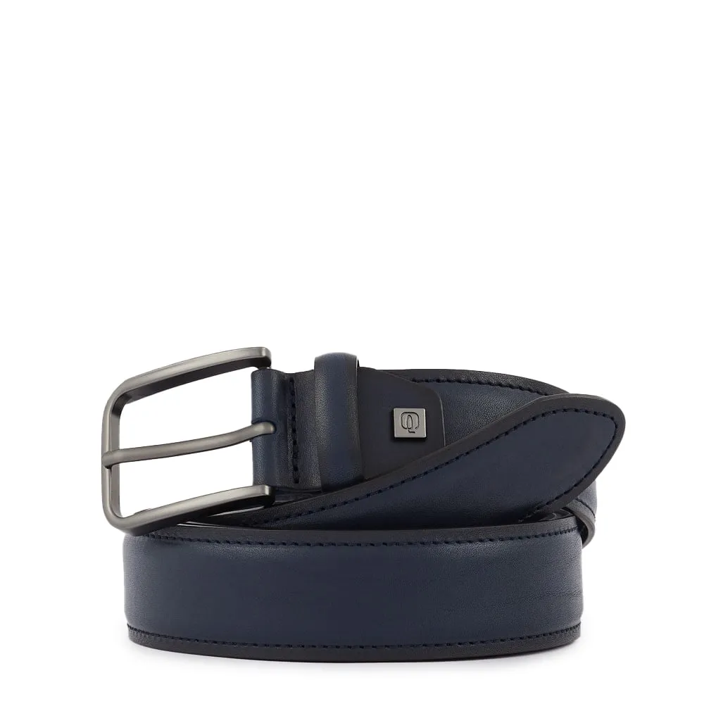 Ceinture homme avec boucle-ardillon Bleu