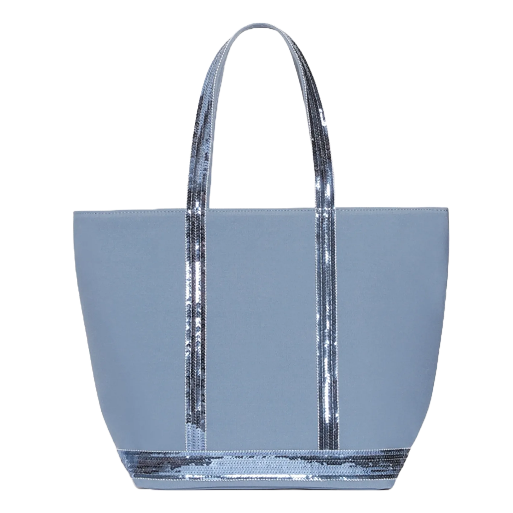 Sac cabas en coton Bleu CABAS M