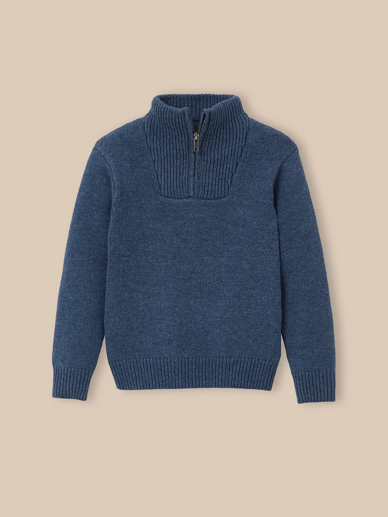 Pull col camionneur Bleu