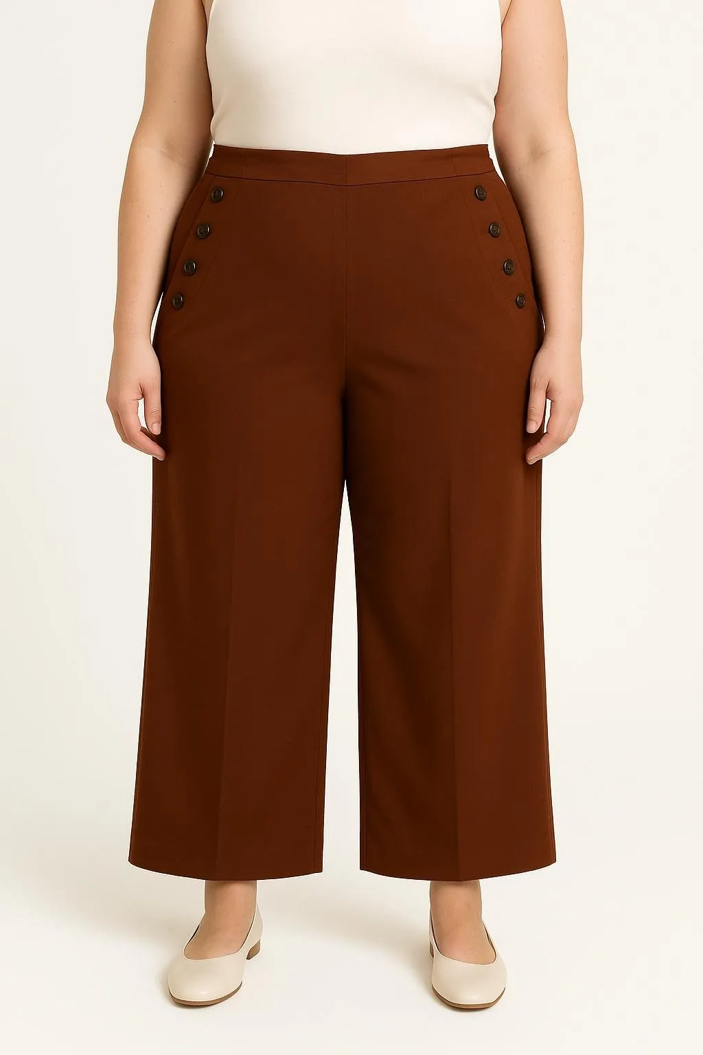 Pantalon Marron